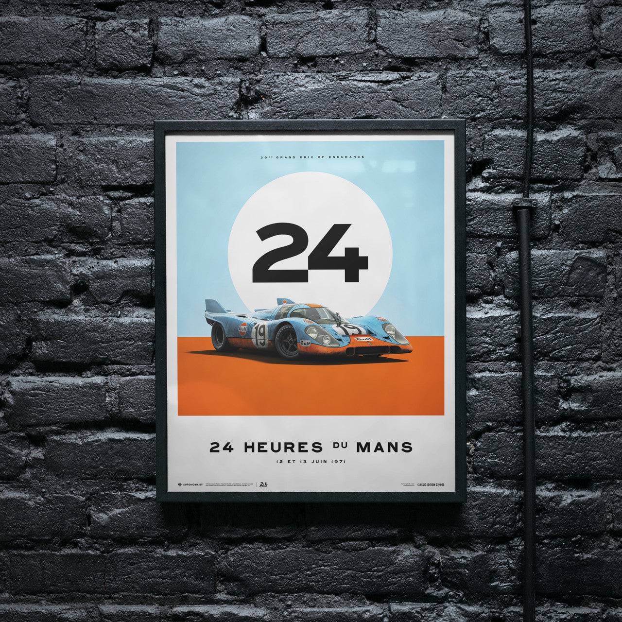 Porsche 917 - Gulf - 24h Le Mans - 1971