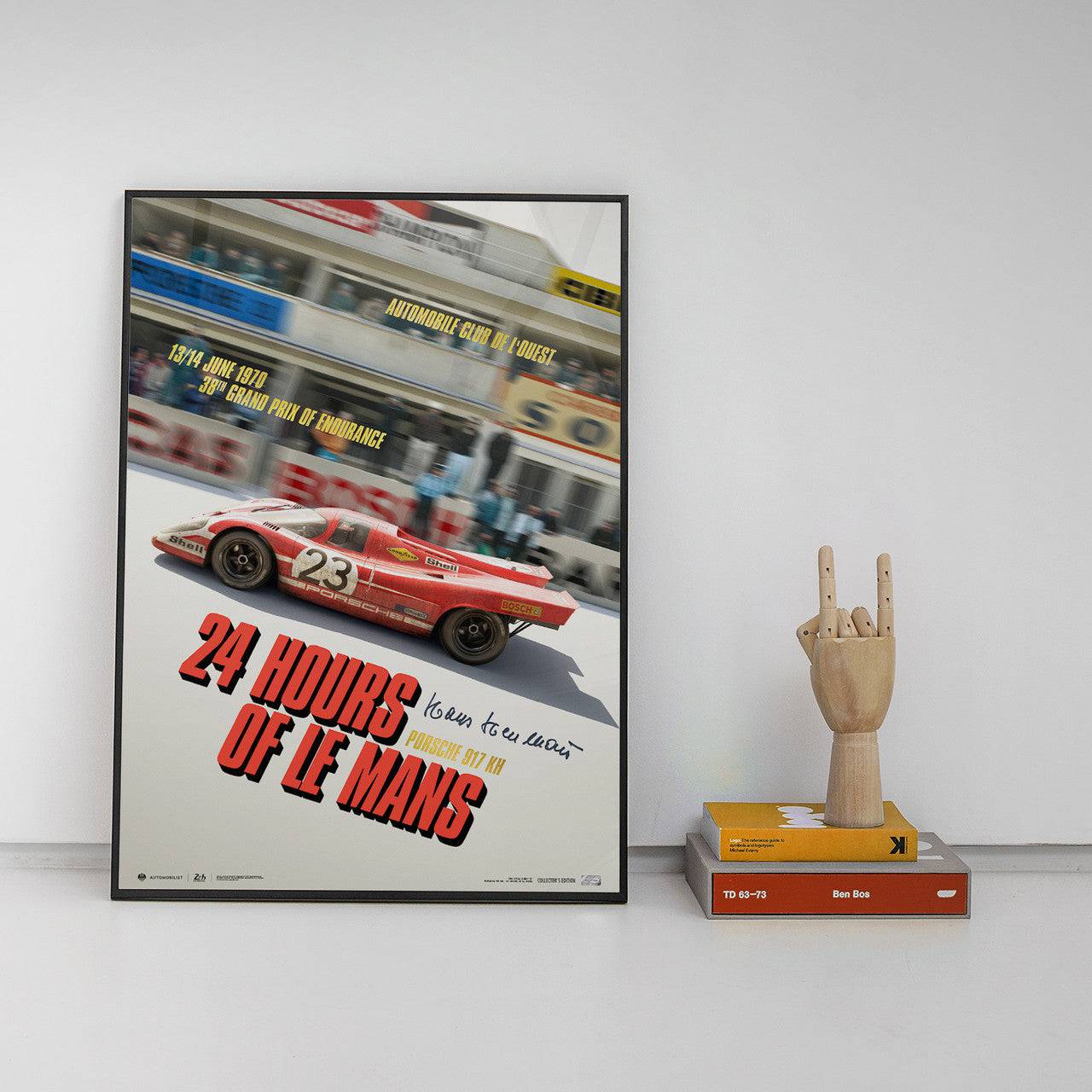Signed by Hans Herrmann - Porsche 917 KH at 24 Hours of Le Mans - 1970 | Collector’s Edition