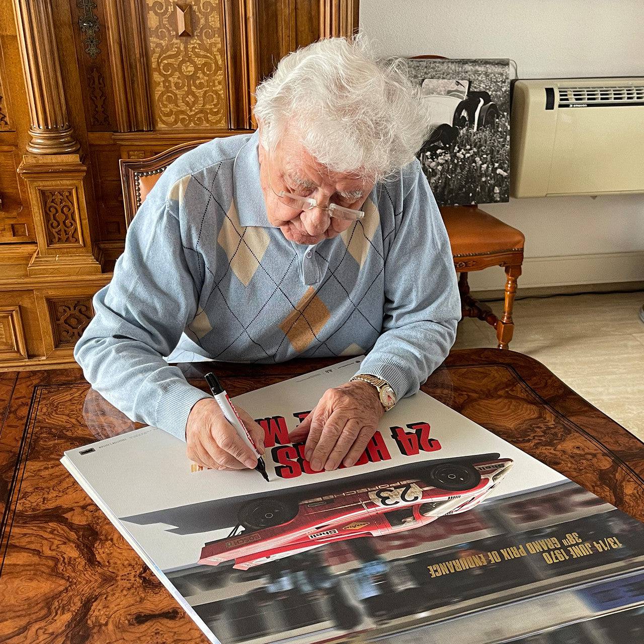 Signed by Hans Herrmann - Porsche 917 KH at 24 Hours of Le Mans - 1970 | Collector’s Edition