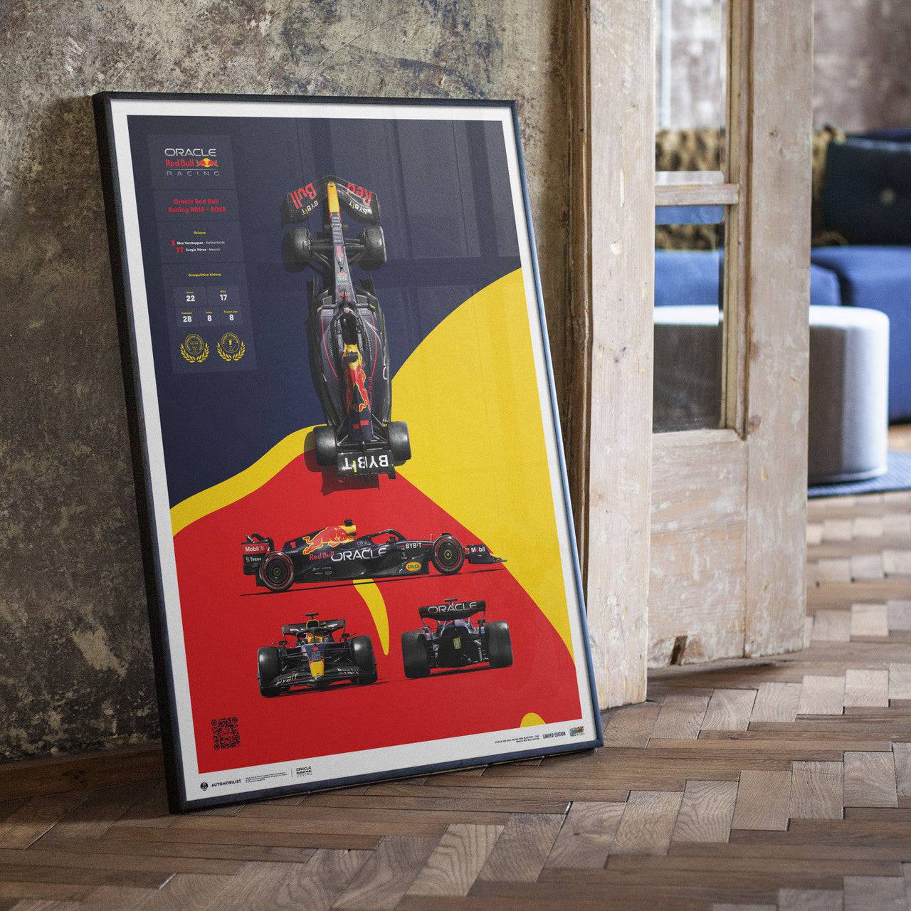 Oracle Red Bull Racing - RB18 - Blueprint - 2022 - Automobilist
