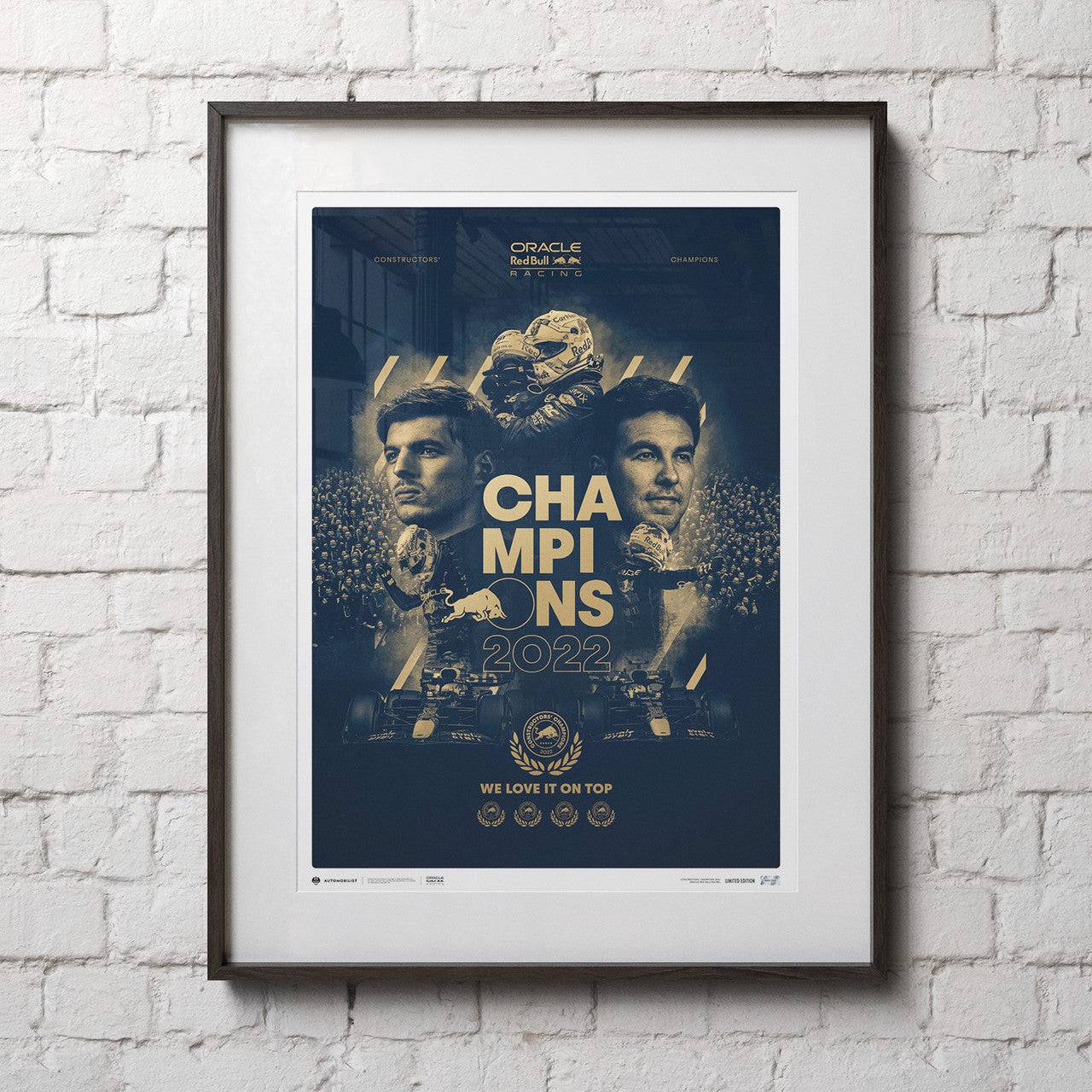 Oracle Red Bull Racing - F1® World Constructors' Champions - 2022