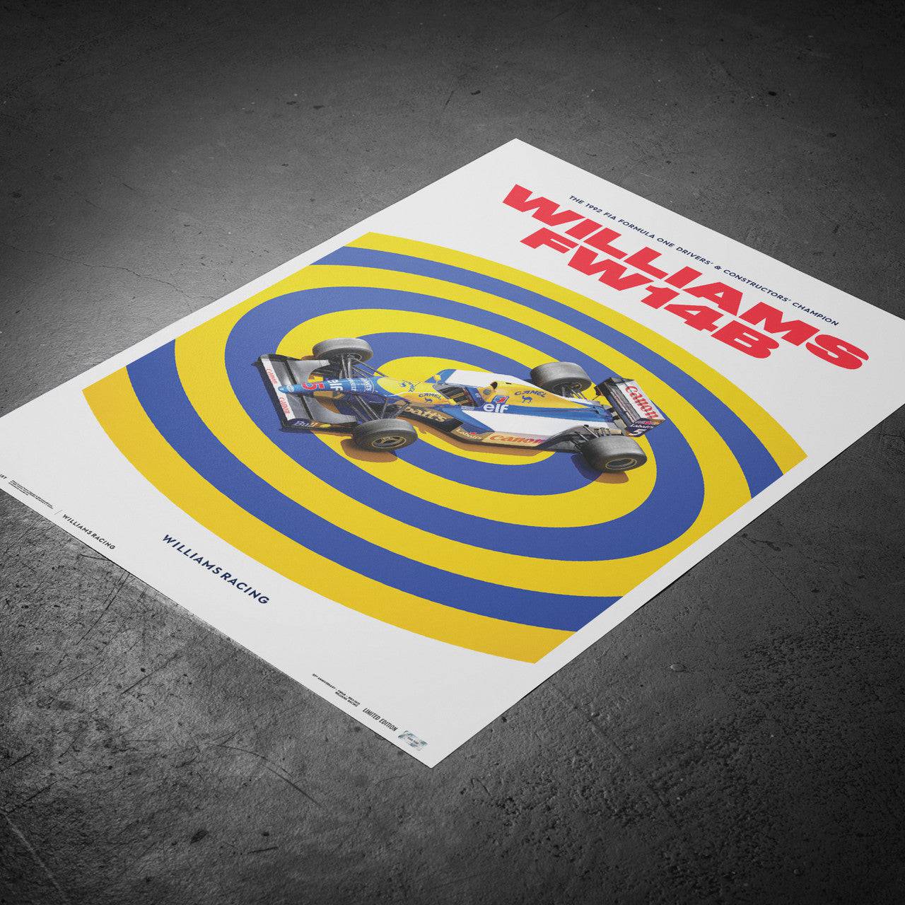 Williams Racing - FW14B - F1® World Drivers' & Constructors' Champion - 1992 | Limited Edition