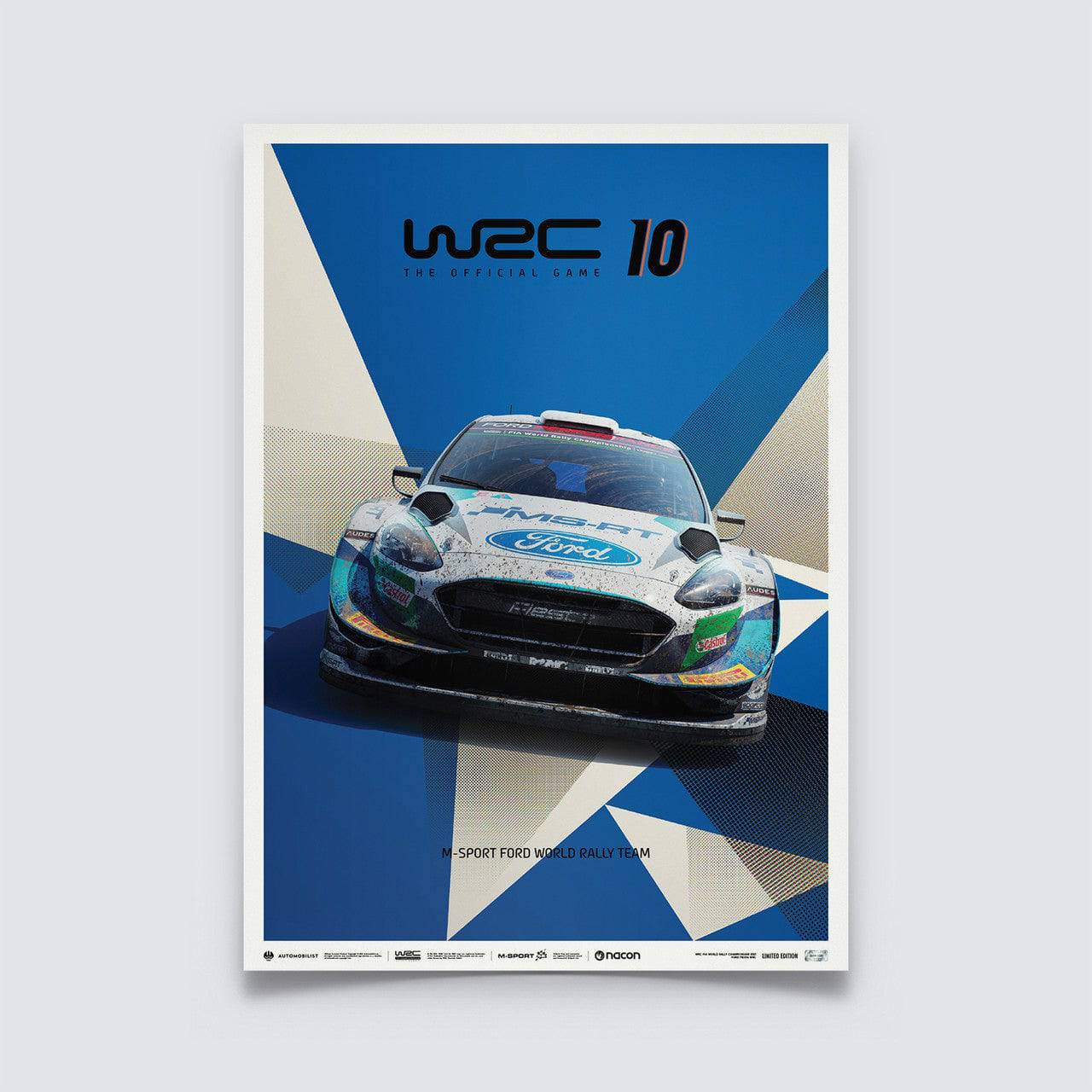 WRC 10 - FORD - THE OFFICIAL GAME COVER | LIMITED EDITION