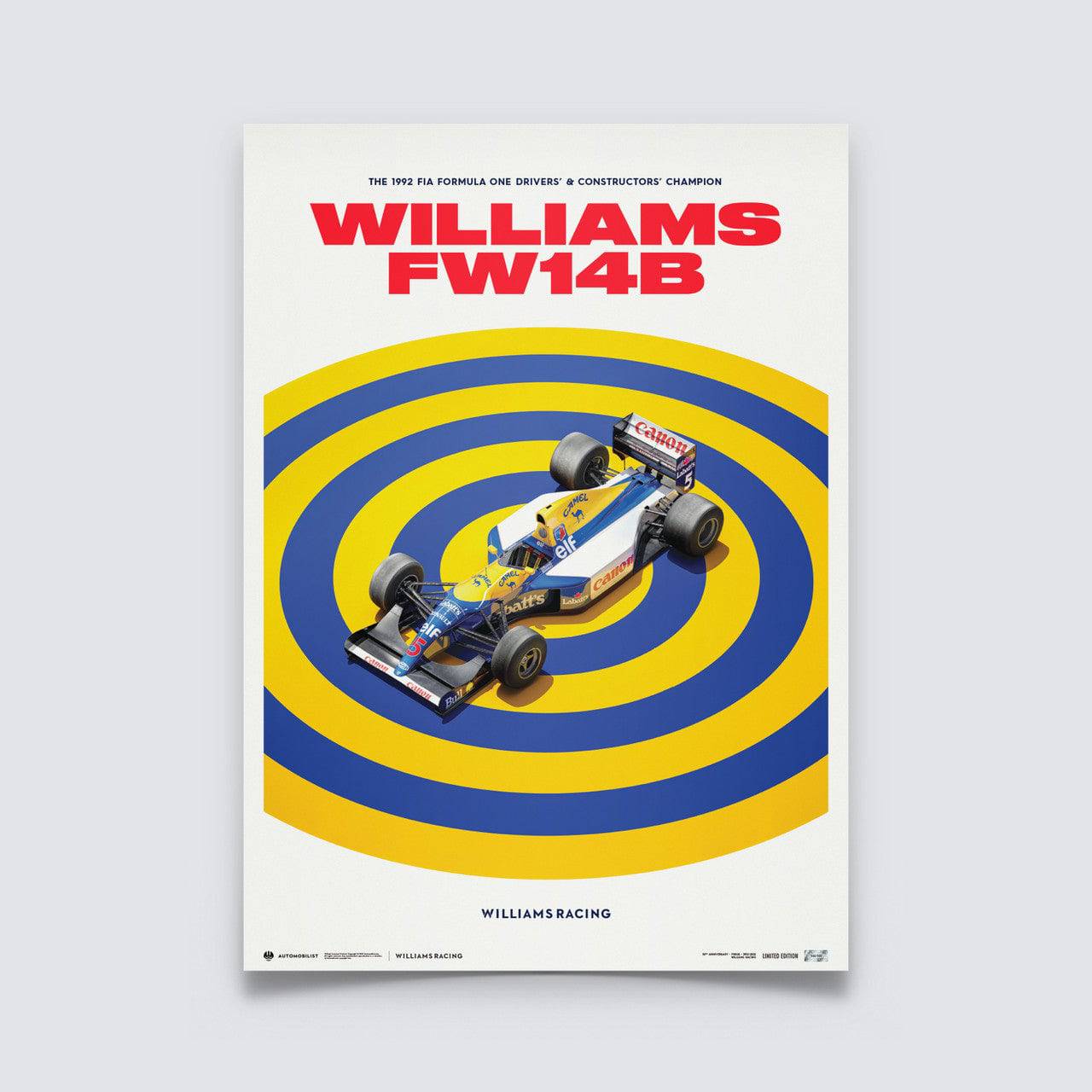 Williams Racing - FW14B - F1® World Drivers' & Constructors' Champion