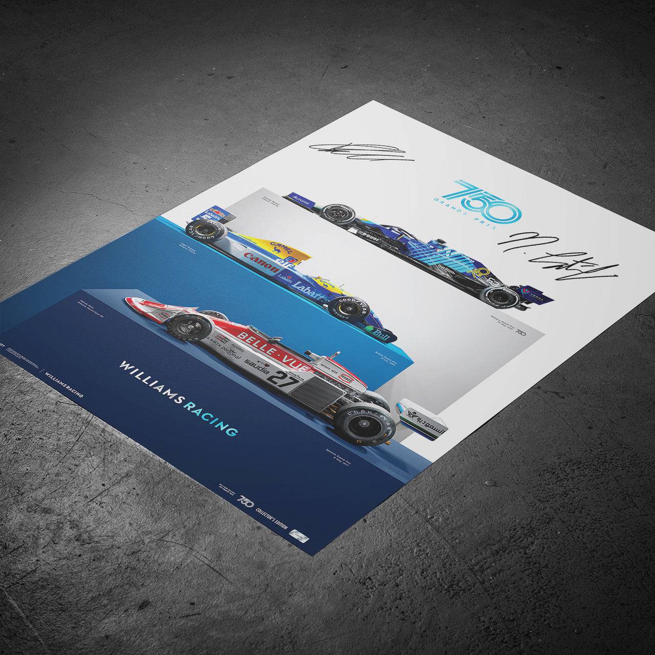 Williams Racing - 750 Grands Prix | Collector’s Edition | Signed
