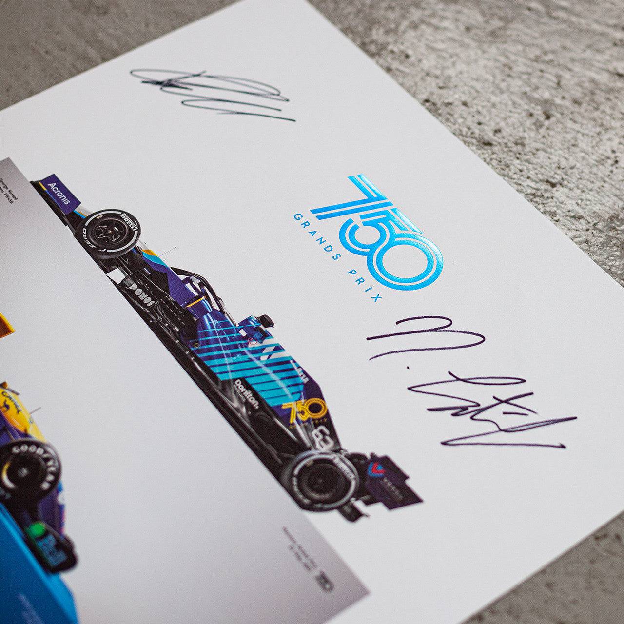 Williams Racing - 750 Grands Prix | Collector’s Edition | Signed