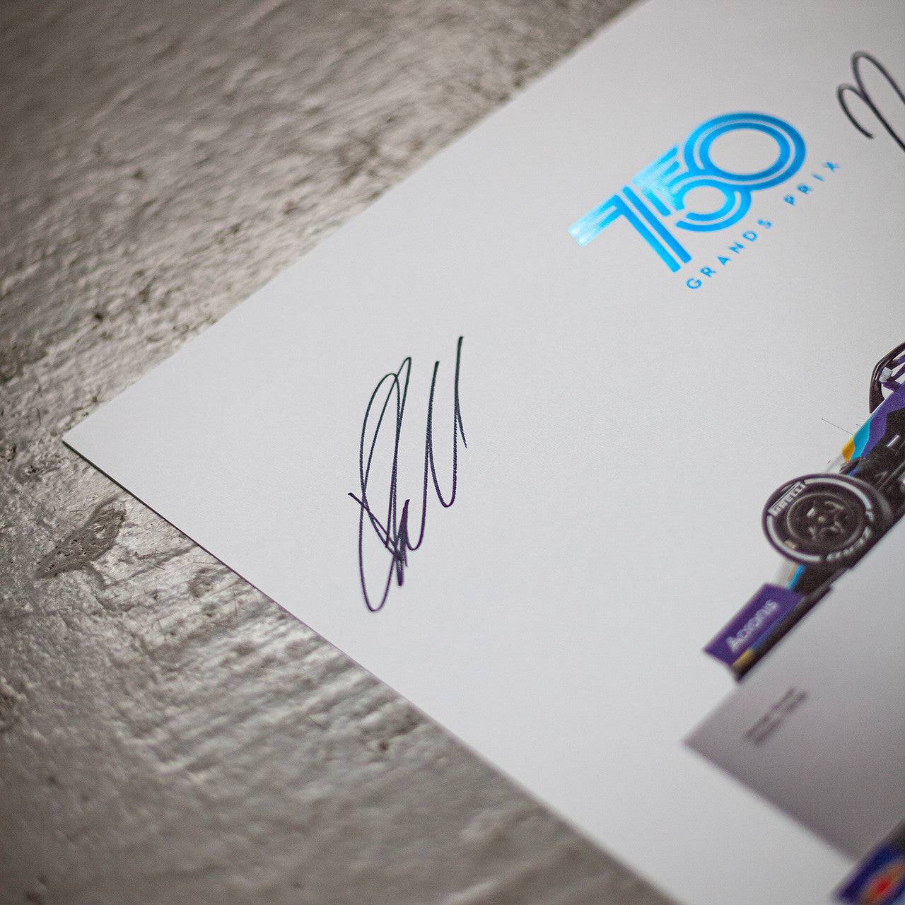 Williams Racing - 750 Grands Prix | Collector’s Edition | Signed