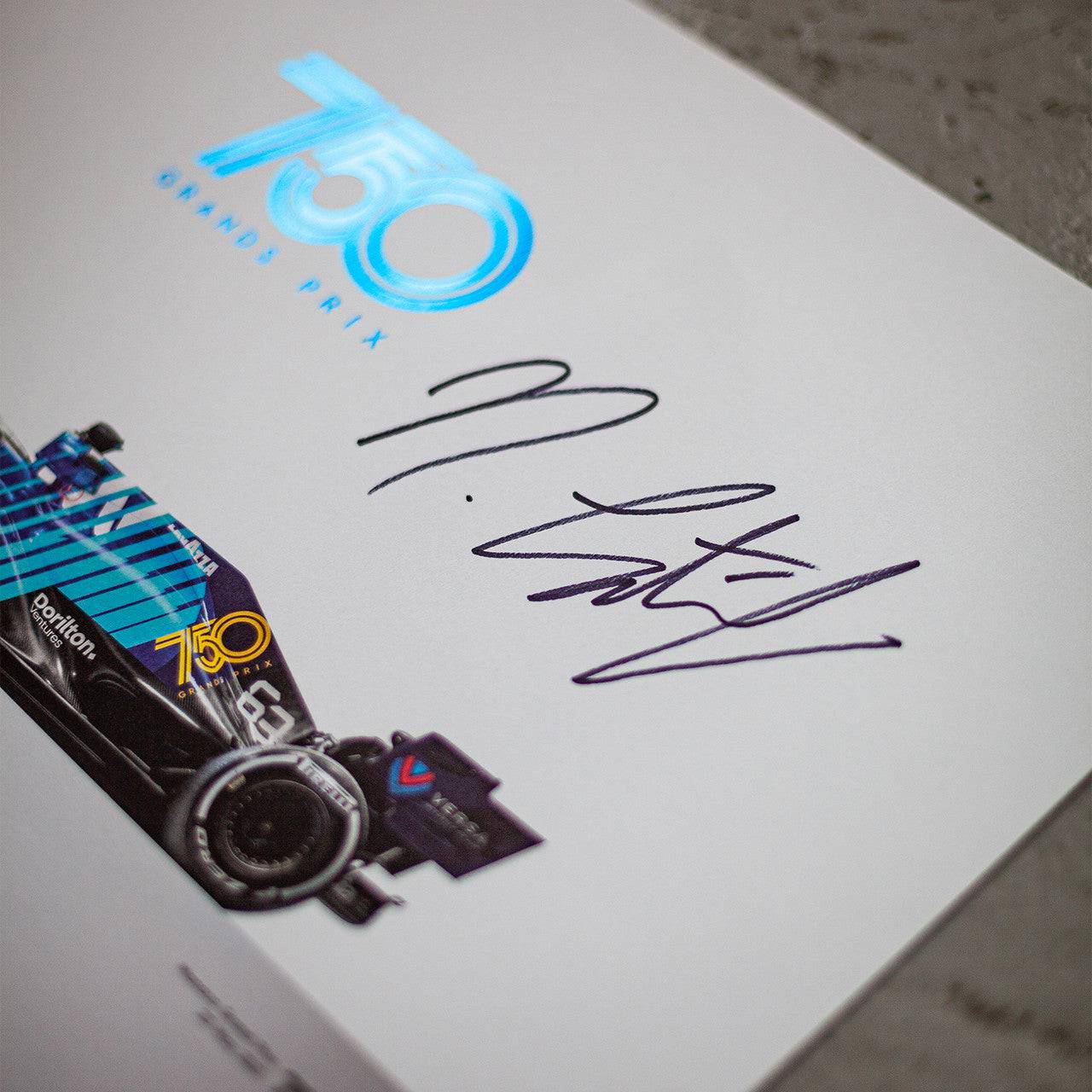 Williams Racing - 750 Grands Prix | Collector’s Edition | Signed