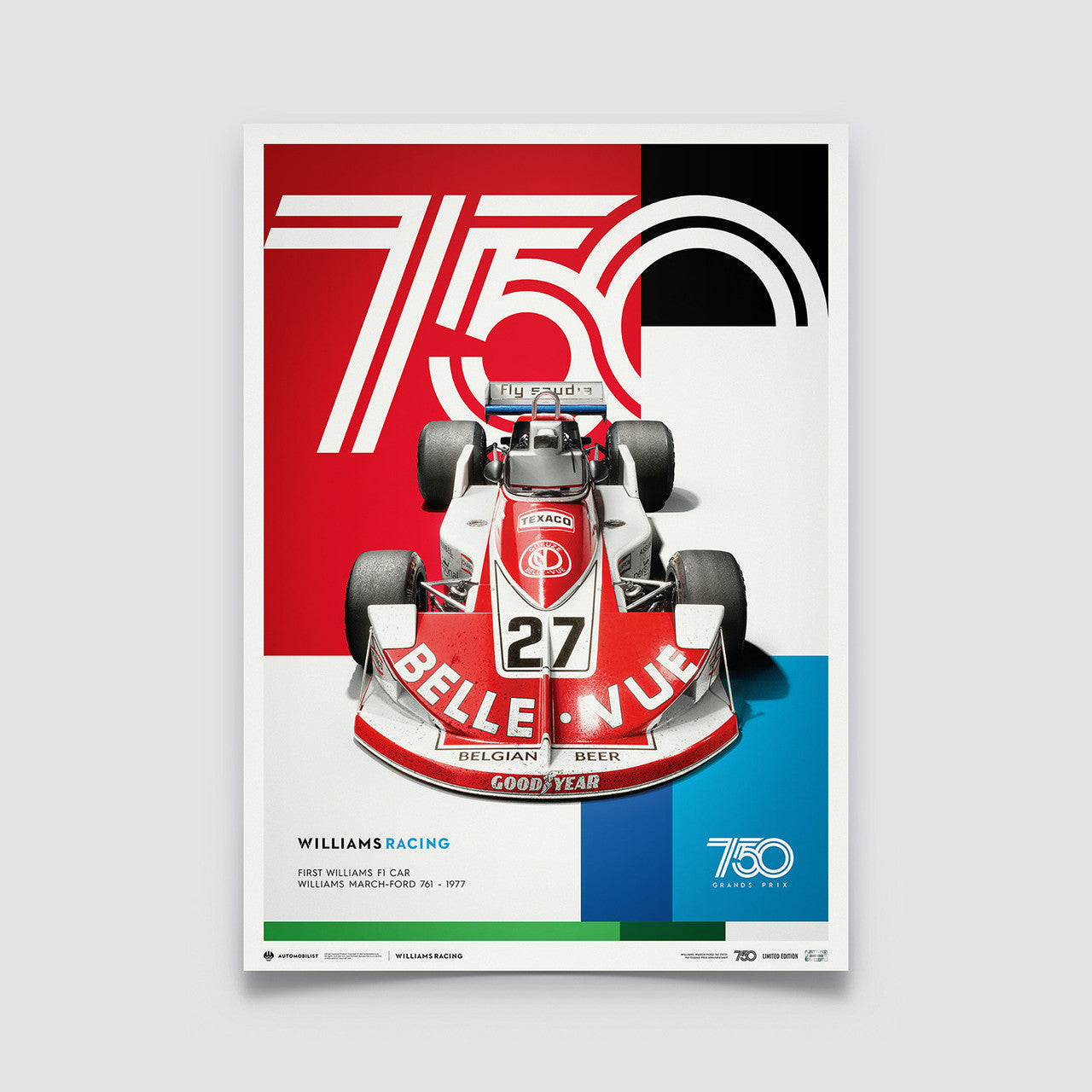 Williams Racing - March-Ford 761 - 1977 | Limited Edition