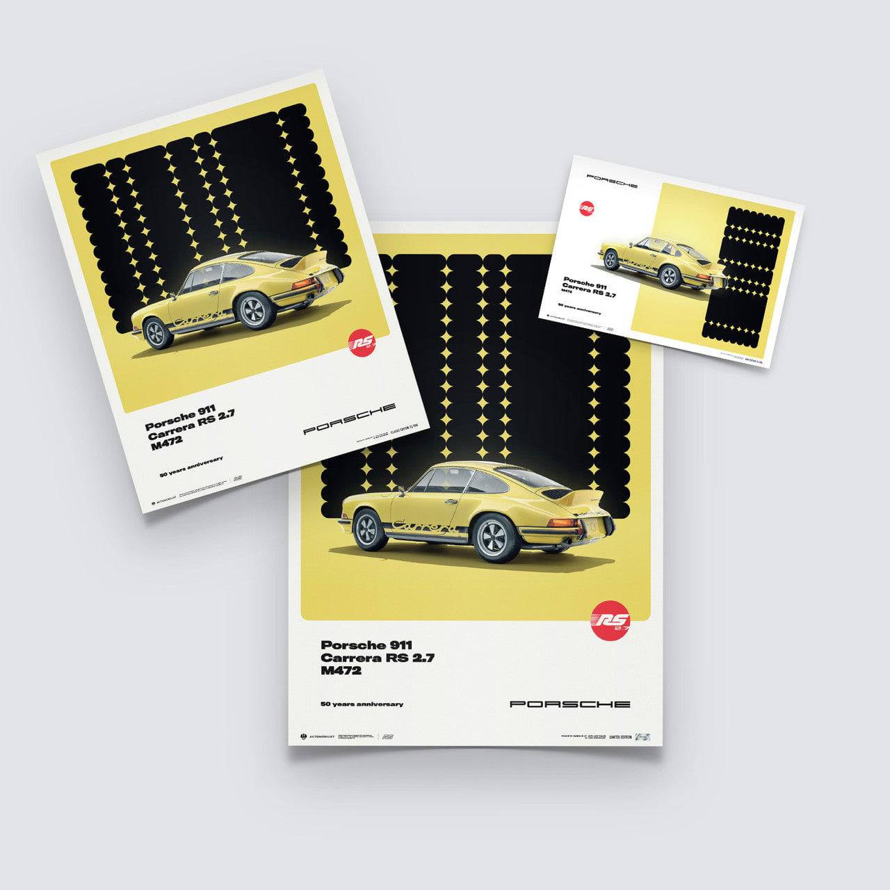 Porsche 911 RS - 50th Anniversary - 1973 - Yellow