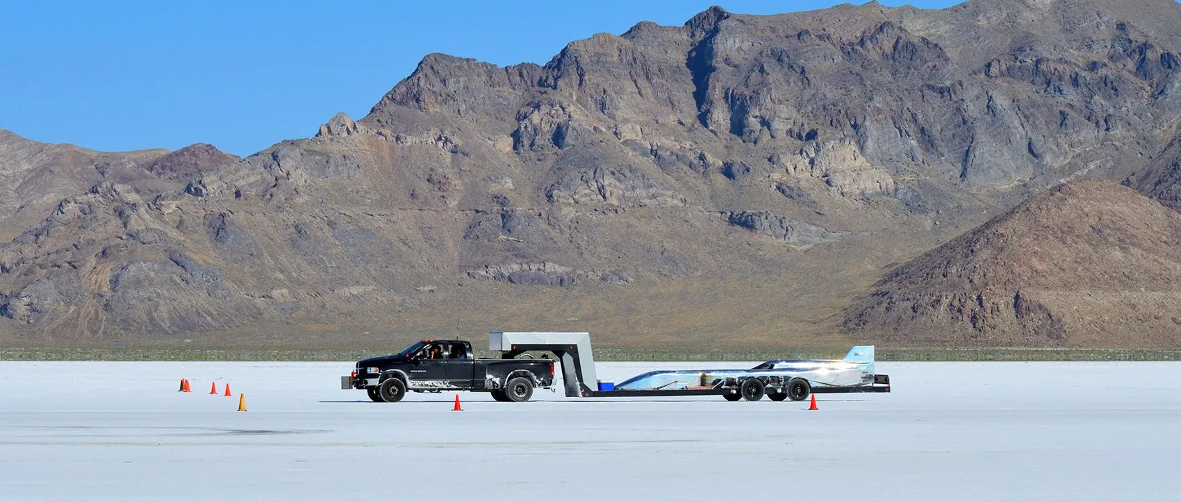 Flat Out On The Salt Flats