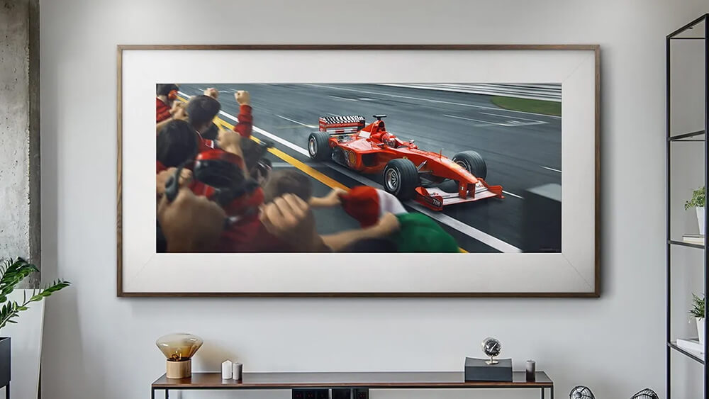 Automobilist is honoring Michael Schumacher's 50th birthday with unique Ferrari artworks