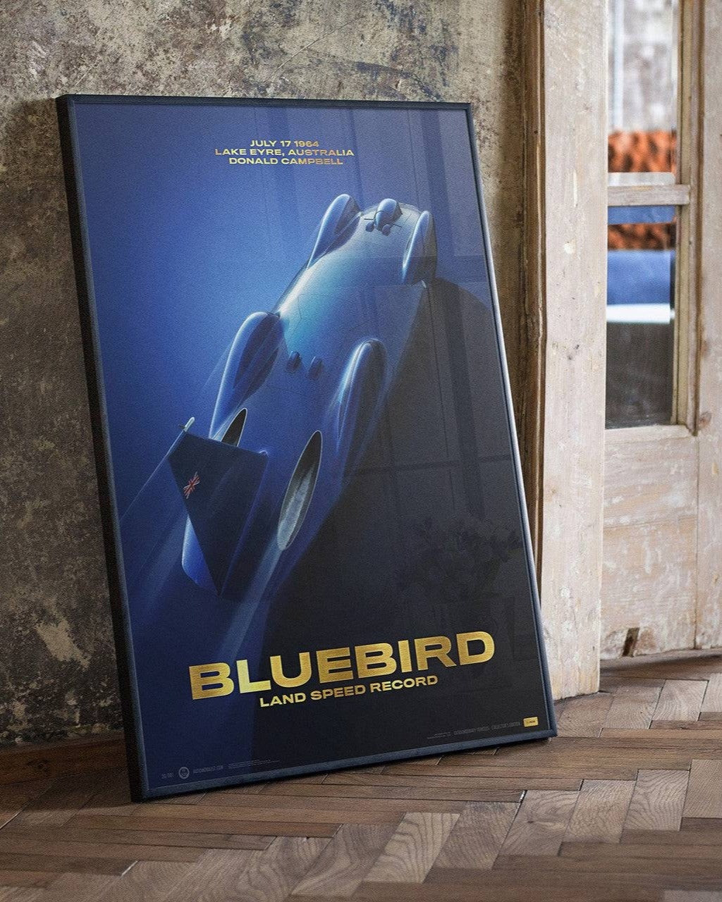 Bluebird | 1964 Donald Campbell | Collector's Edition Poster