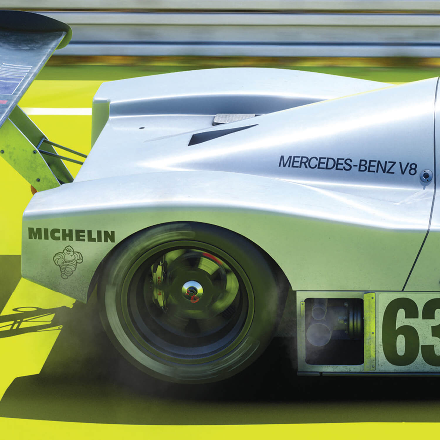 Sauber Mercedes C9 - 24h Le Mans - 100ème Anniversaire - 1989