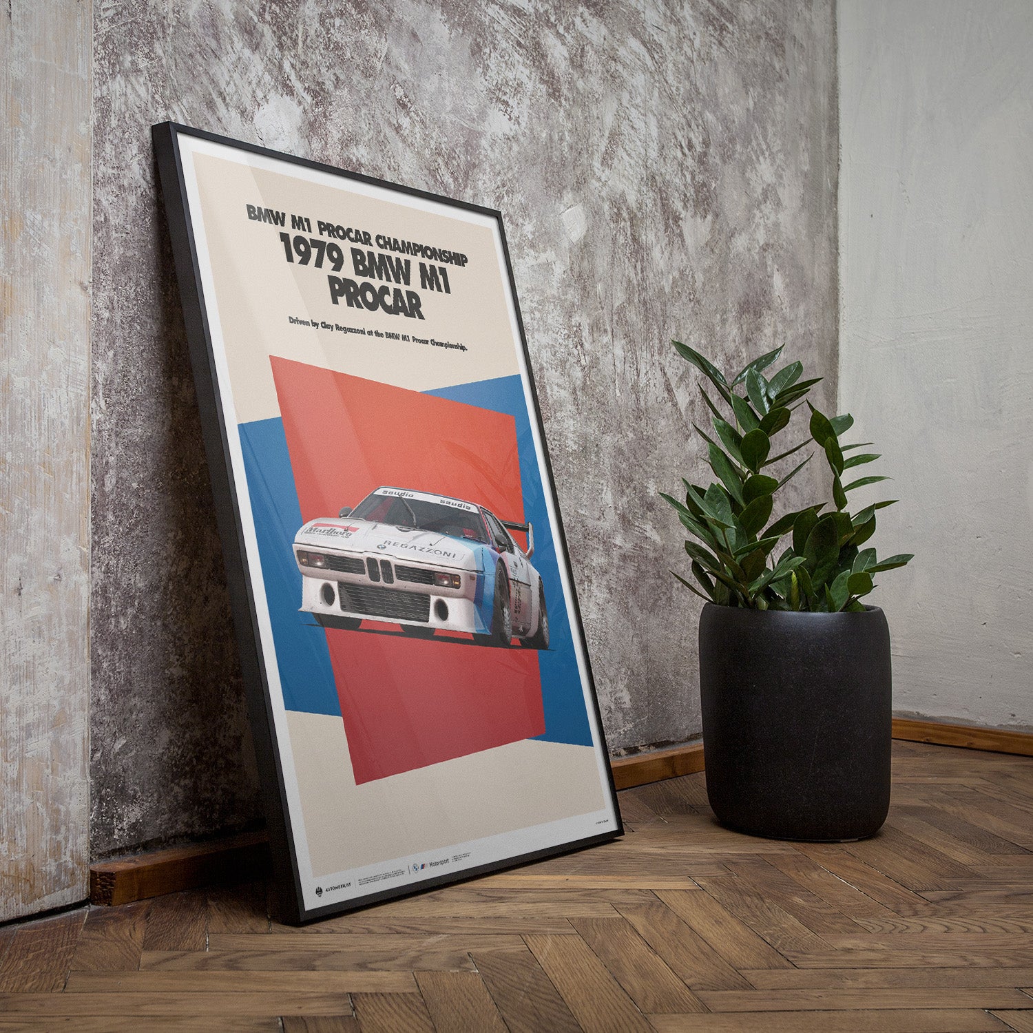 1979 BMW M1 Procar | BMW Art Car Series | BMW M Poster