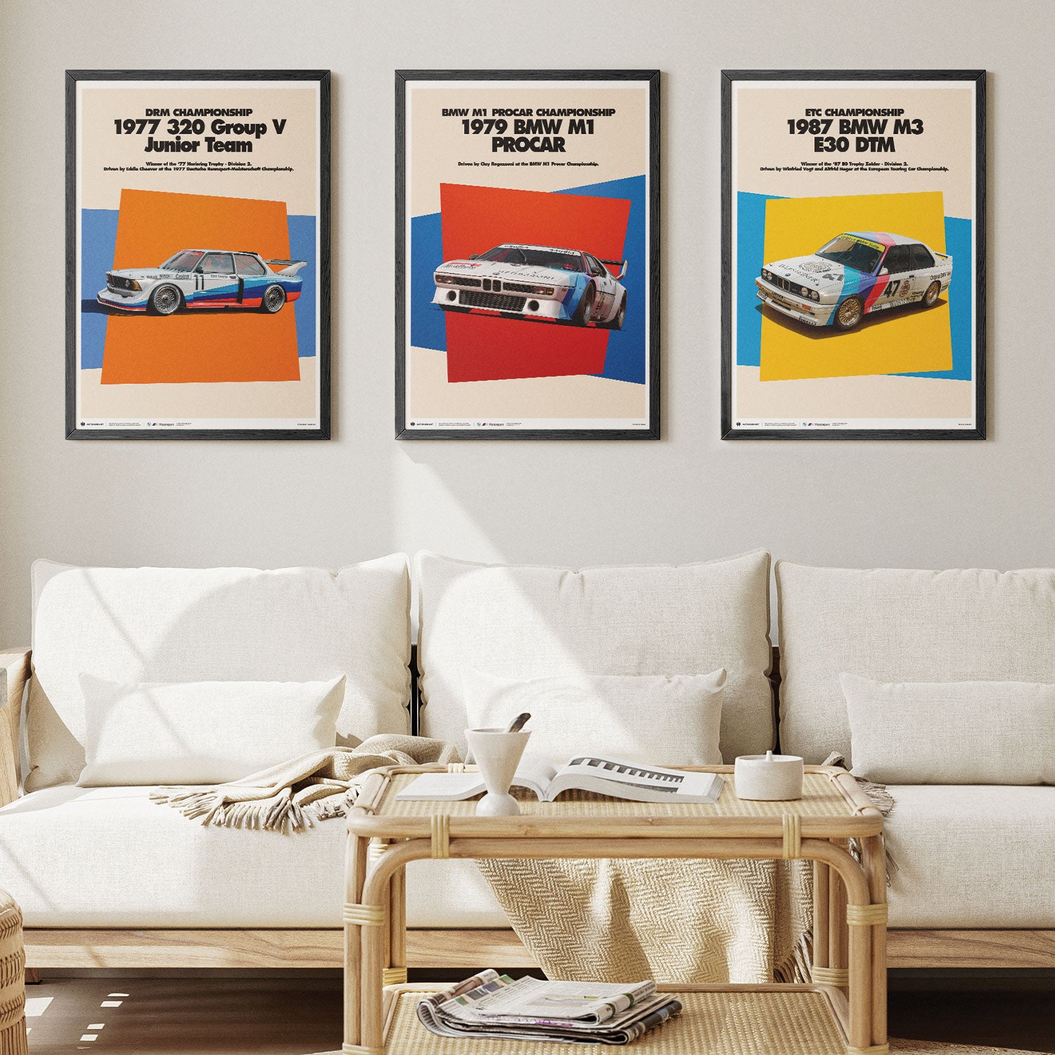 1979 BMW M1 Procar | BMW Art Car Series | BMW M Poster