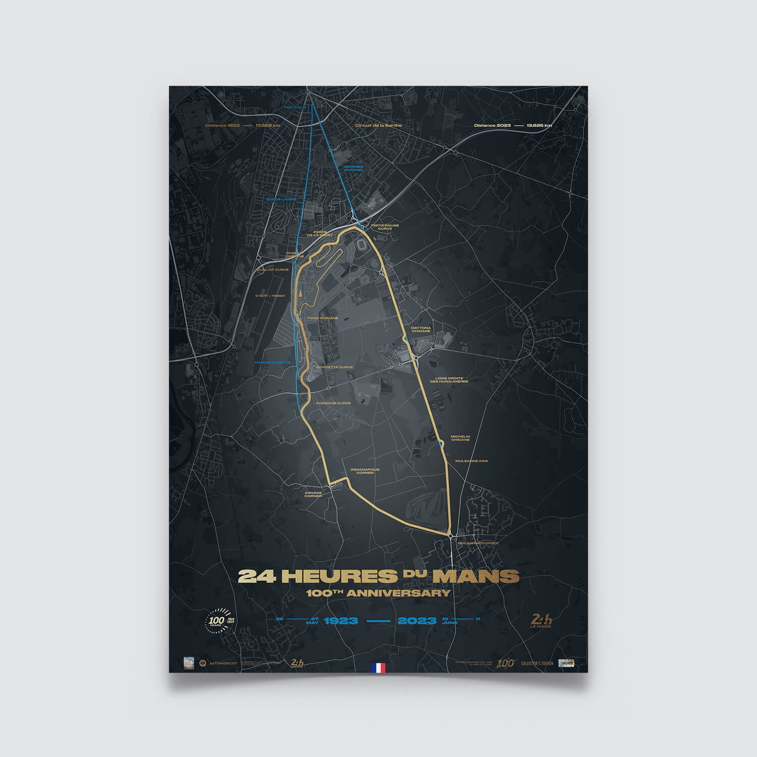 24h Le Mans - L’Évolution du Circuit - 100th Anniversary - 2023 | Collector's Edition