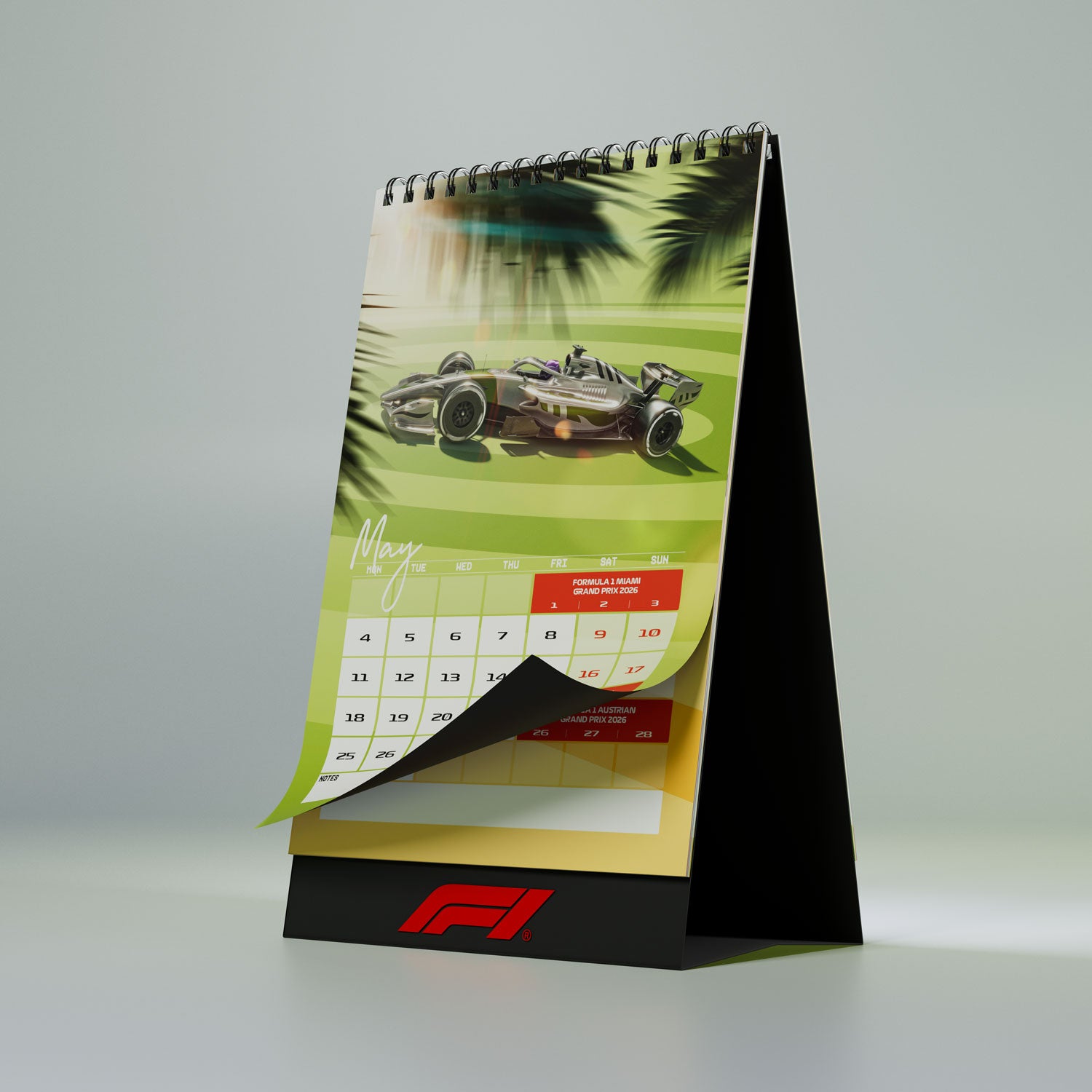 Formula 1® - Official Table Calendar - 2026