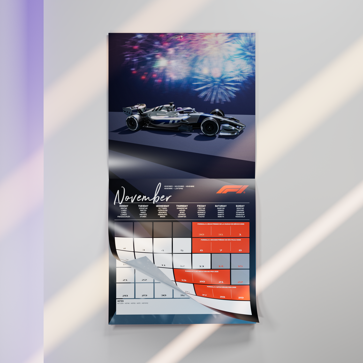 Formula 1® Official Calendar - 2026