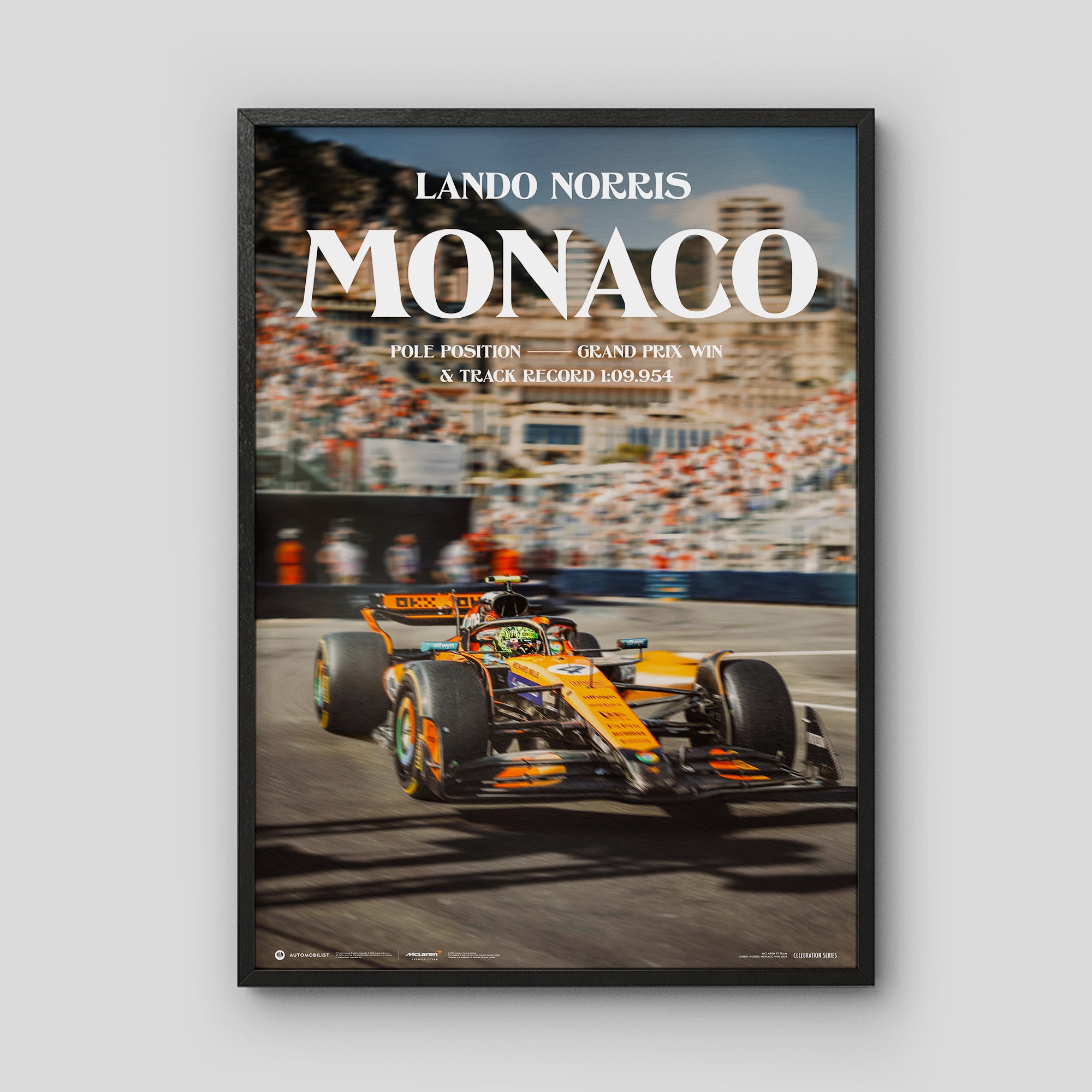 Lando Norris | Monaco GP™ 2025 Winner – Pole Position & Track Record