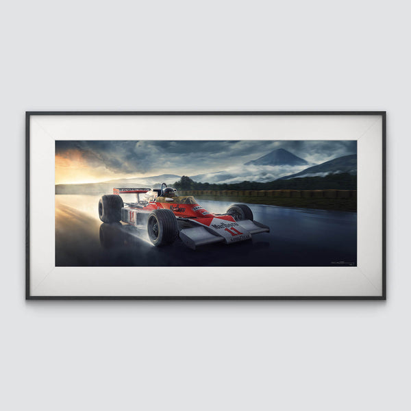 Hunting For Victory | 1976 McLaren James Hunt Fuji | McLaren Fine
