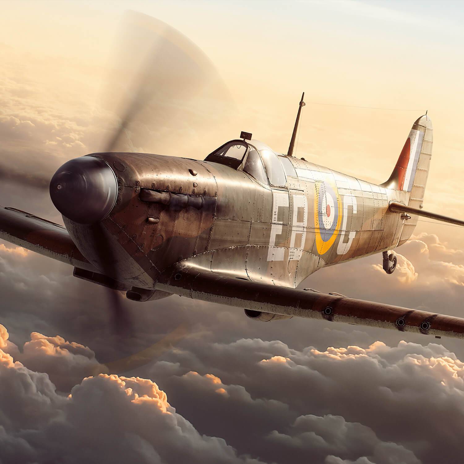 Lost A Leader, Gained An Ace - Spitfire - Eric Stanley Lock - Battle of Britain - 1940 - Automobilist