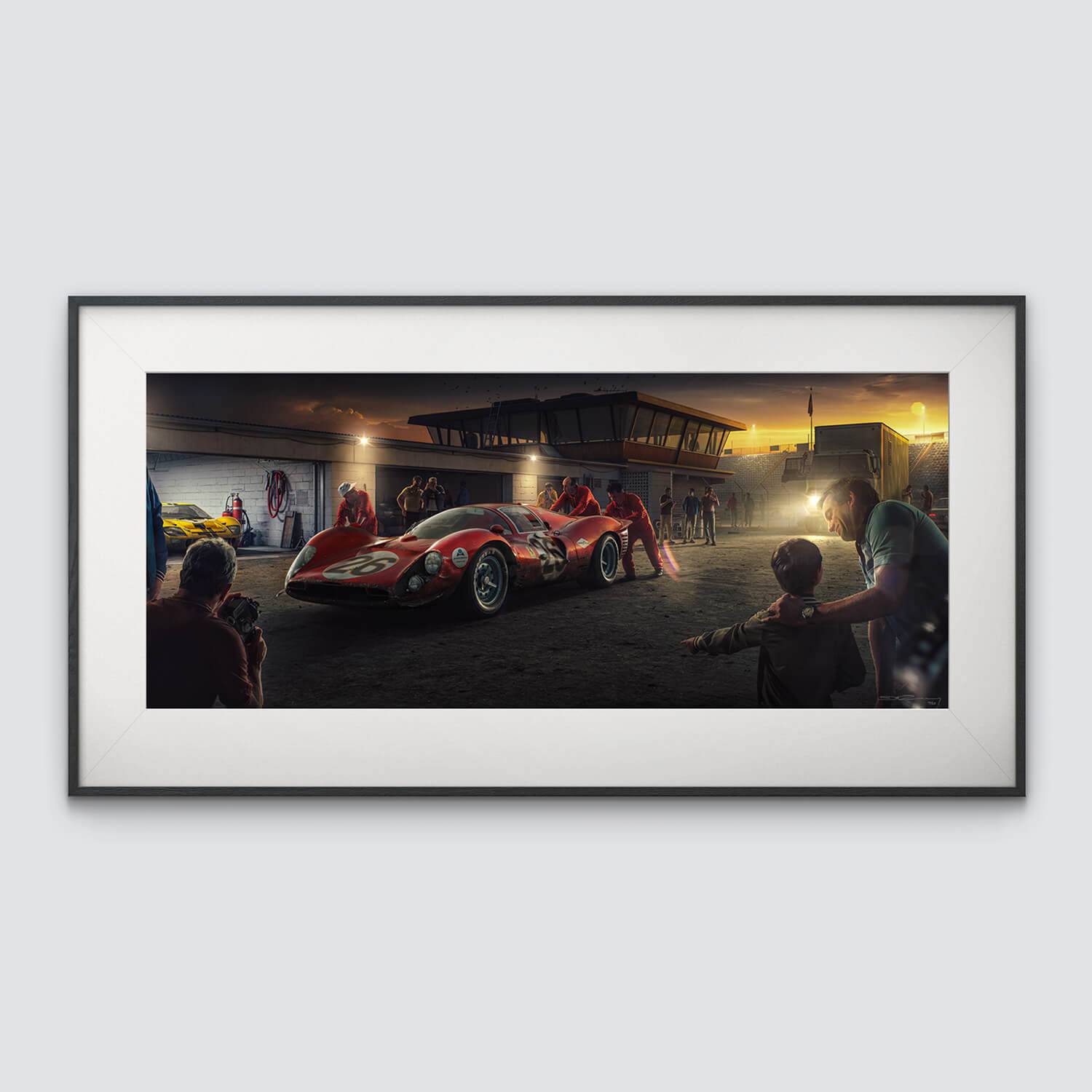 My Childhood Champion | 1967 Ferrari 412P Daytona | Ferrari Fine