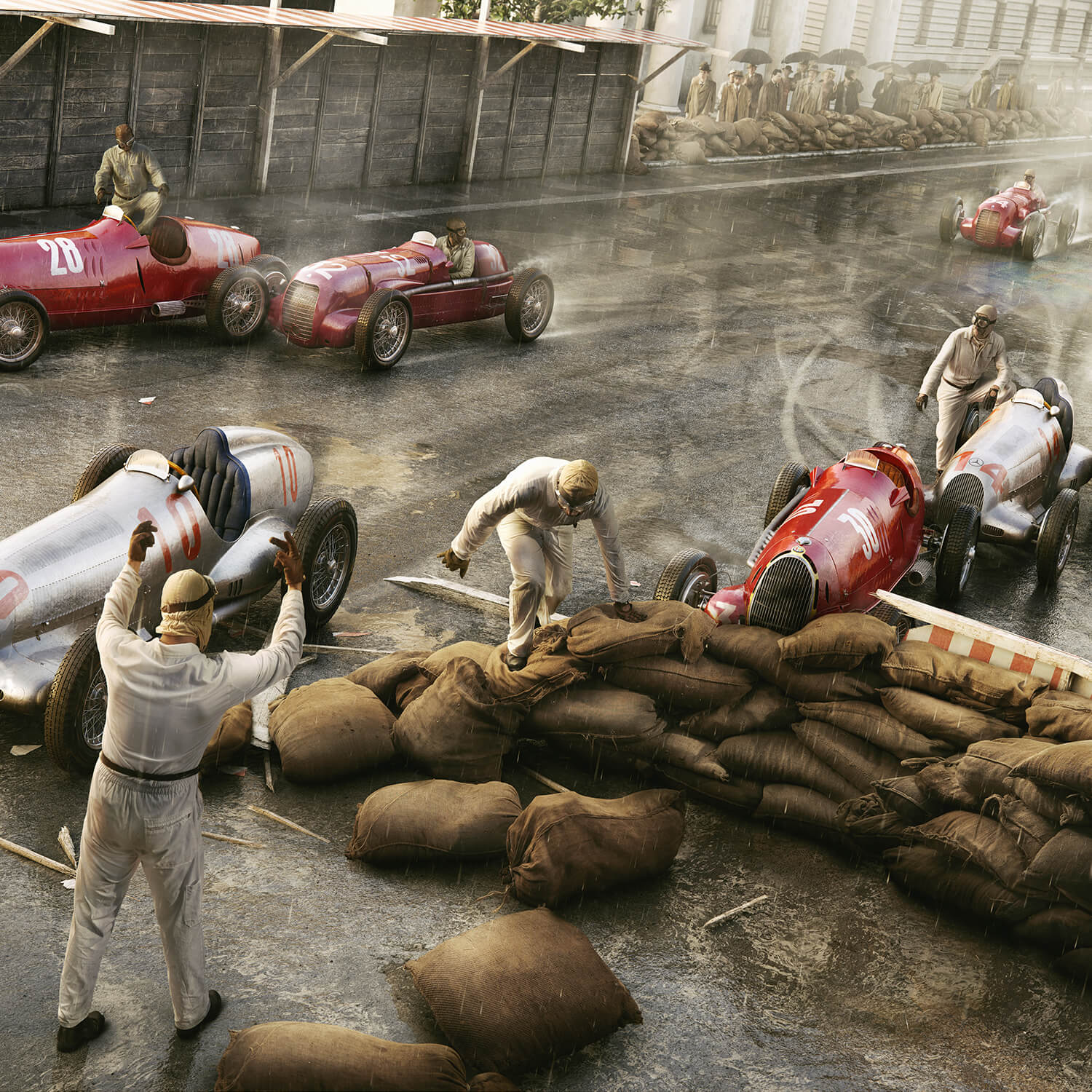 The "Rainmaster” Reigns - Mercedes-Benz - Silver Arrows - Rudolf Caracciola - Monaco Grand Prix - 1936 - Automobilist