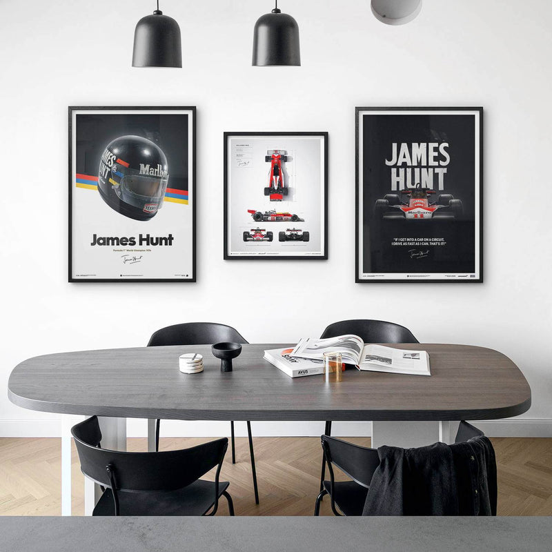Gallery Wall - James Hunt 2 | Automobilist