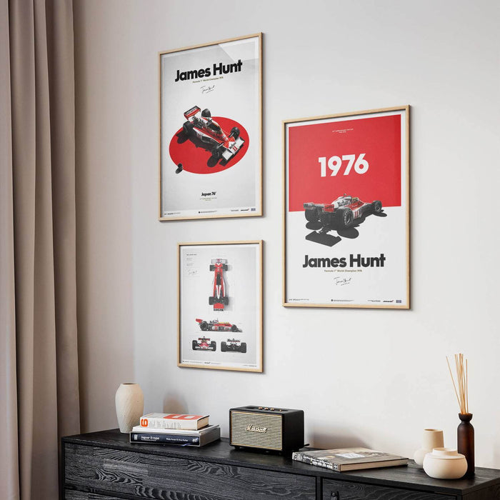 Gallery Wall - James Hunt 2 | Automobilist