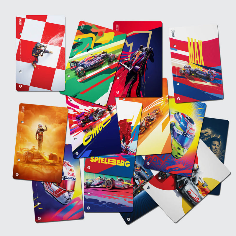 Leather Notebook - Oracle Red Bull Racing - Blue