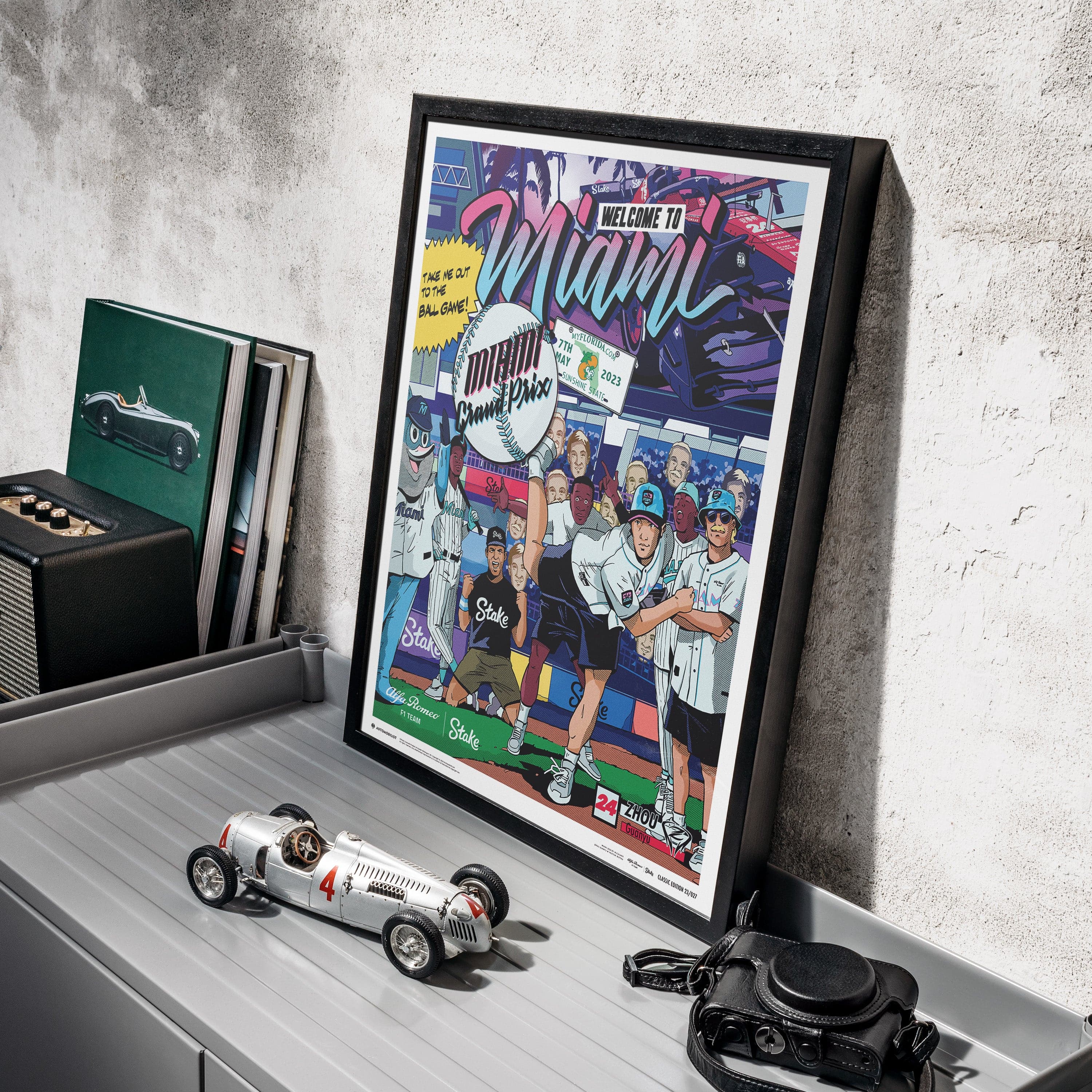 Poster | Alfa Romeo F1 Team Stake - Miami Grand Prix - 2023