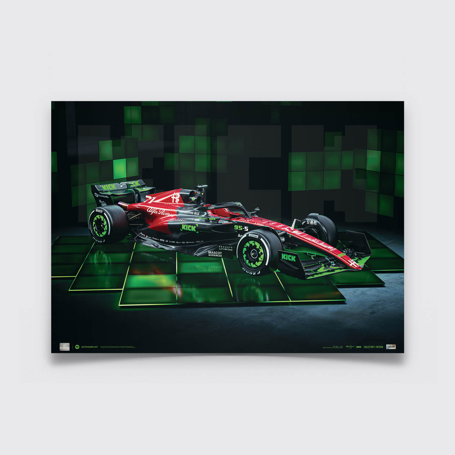 Alfa Romeo F1 Team KICK - KICK Streaming Livery - Belgian Grand Prix - 2023 | Collector's Edition