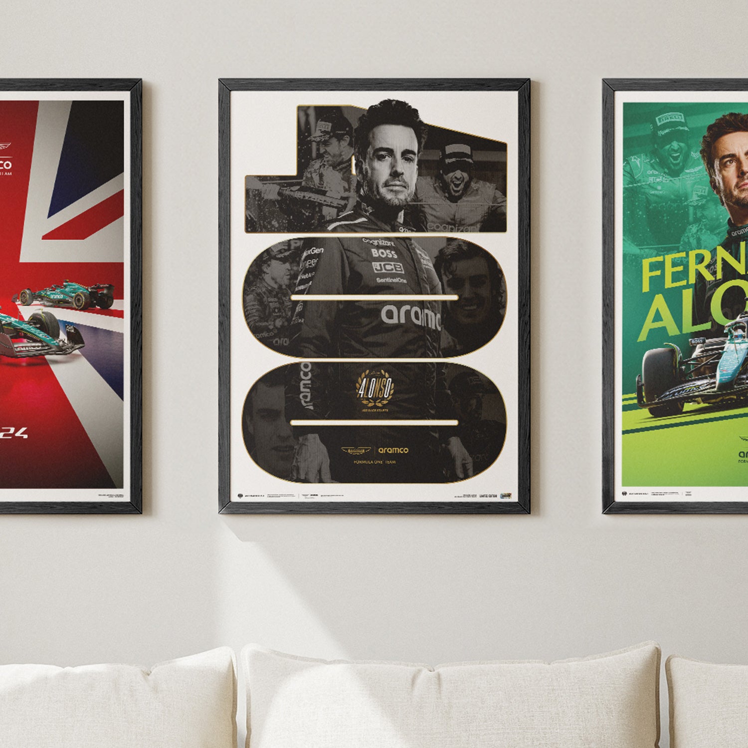 Fernando Alonso 400 Race Starts | Collector’s Edition Poster