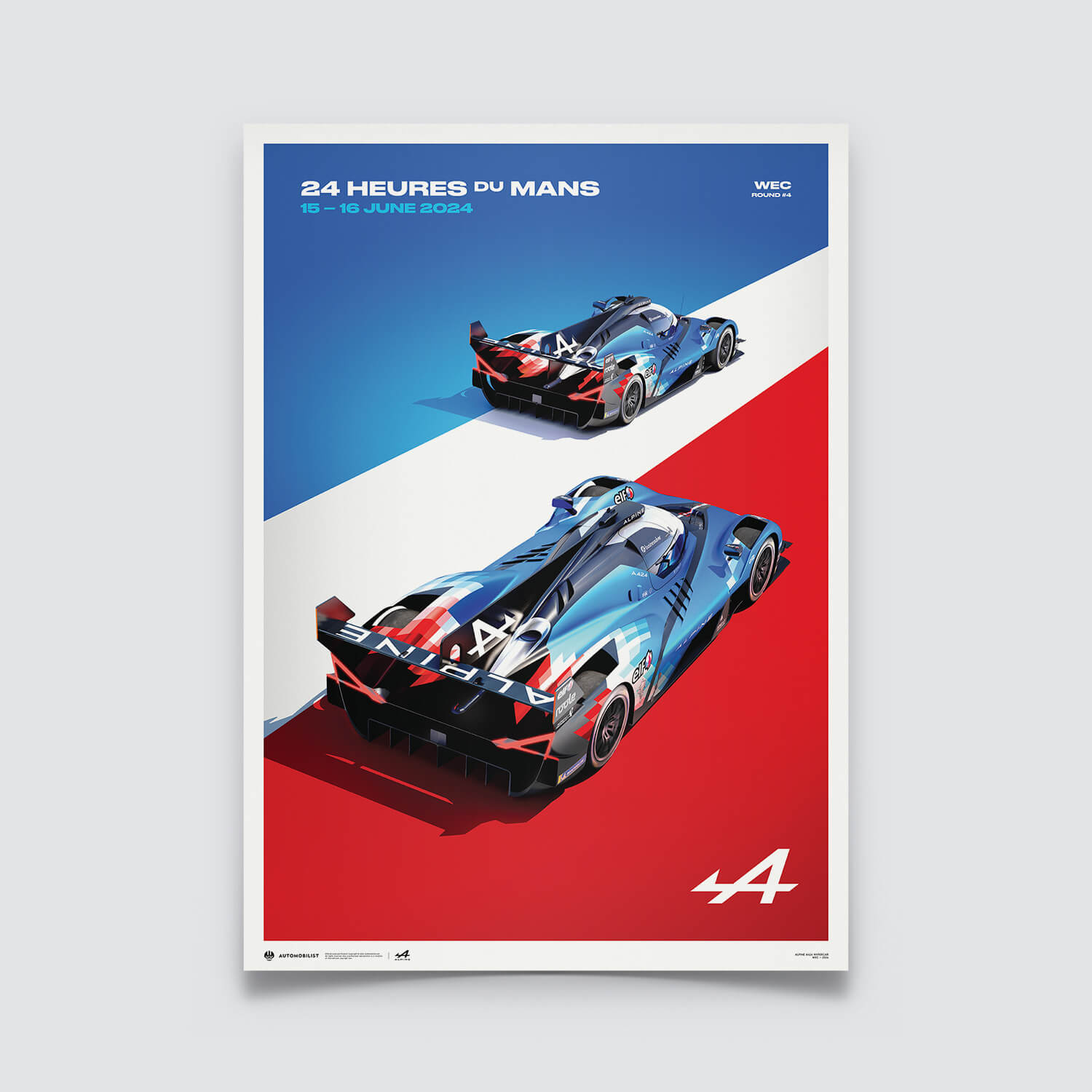 Alpine - A424 - 24 Heures du Mans - 2024