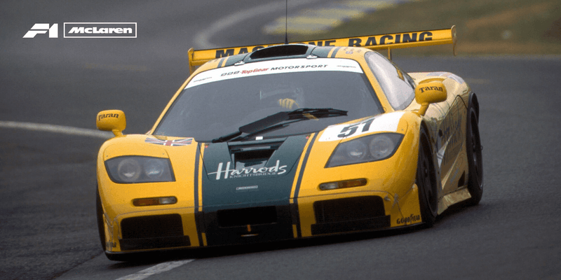 McLaren F1 GTR | 1995 Mach One Racing | McLaren Poster | Automobilist
