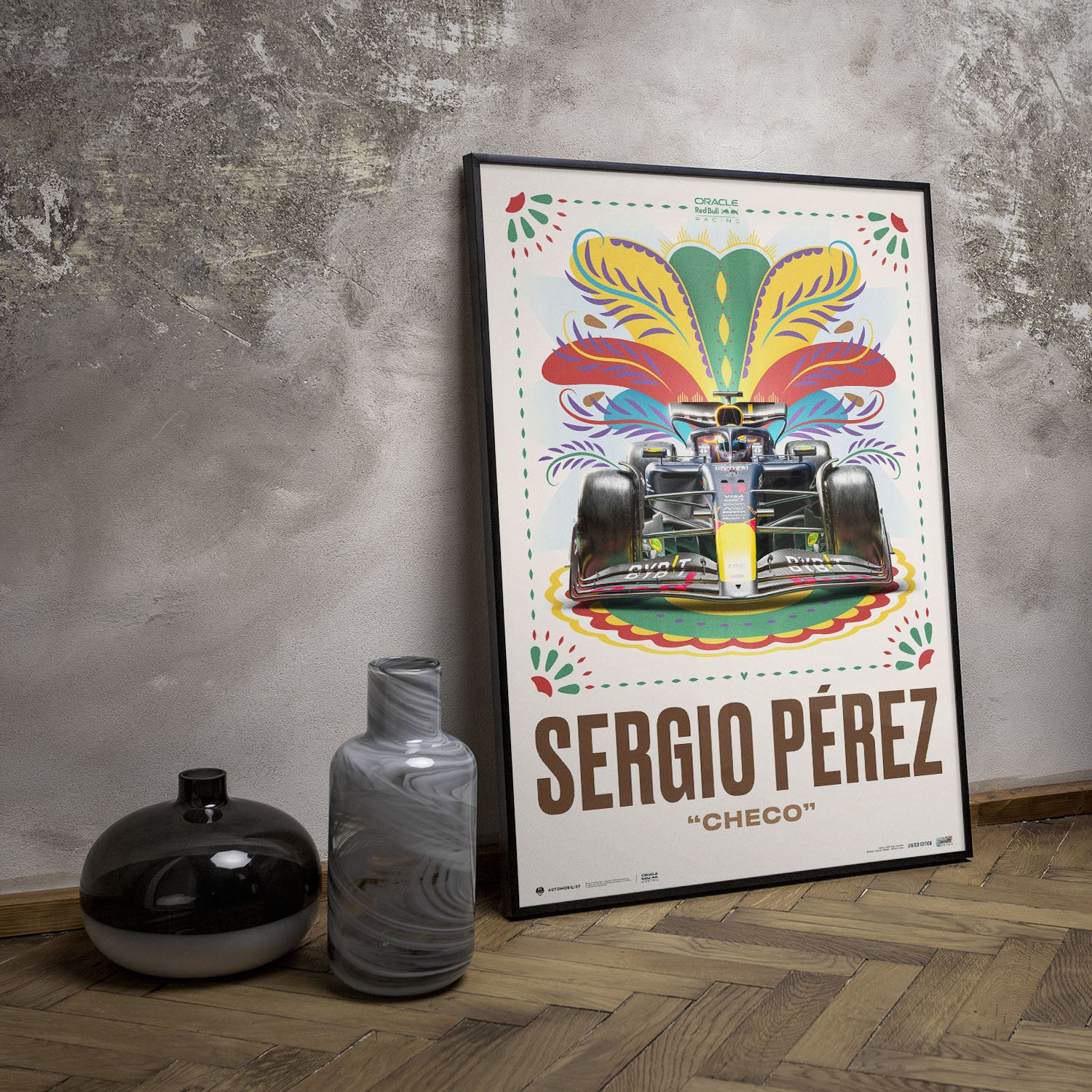 Oracle Red Bull Racing - Sergio "Checo" Pérez 2024 | Mexican Grand Prix Poster | Limited Poster