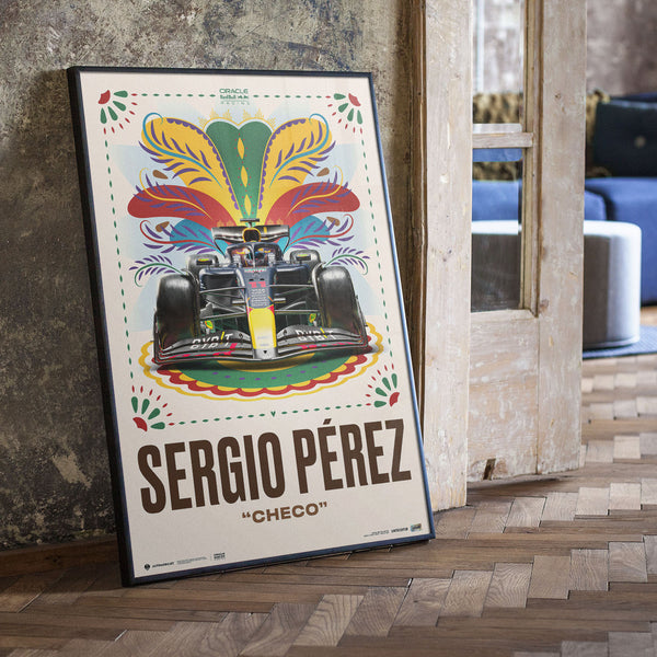 Oracle Red Bull Racing - Sergio "Checo" Pérez 2024 | Mexican Grand Prix Poster | Limited Poster