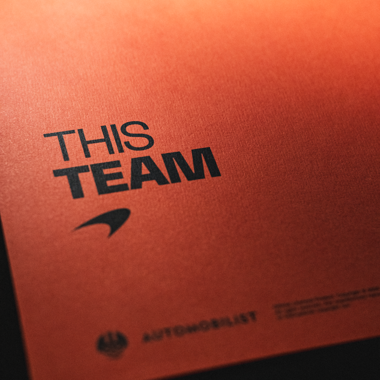McLaren Formula 1 Team | 2025 Constructors’ World Champions | Official Poster