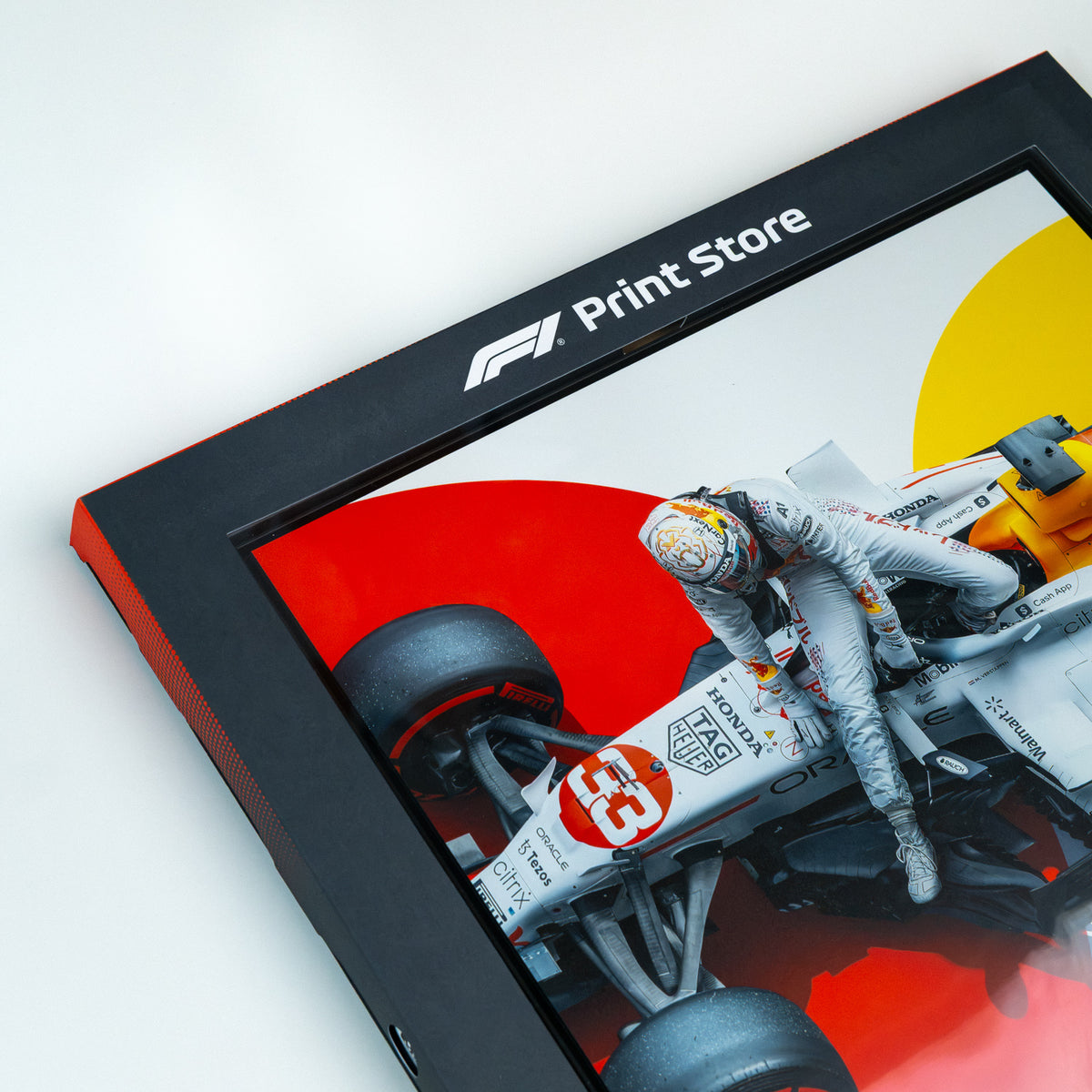 Oracle Red Bull Racing | 2021 The White Bull Honda Livery Turkish Grand Prix | Metal Print