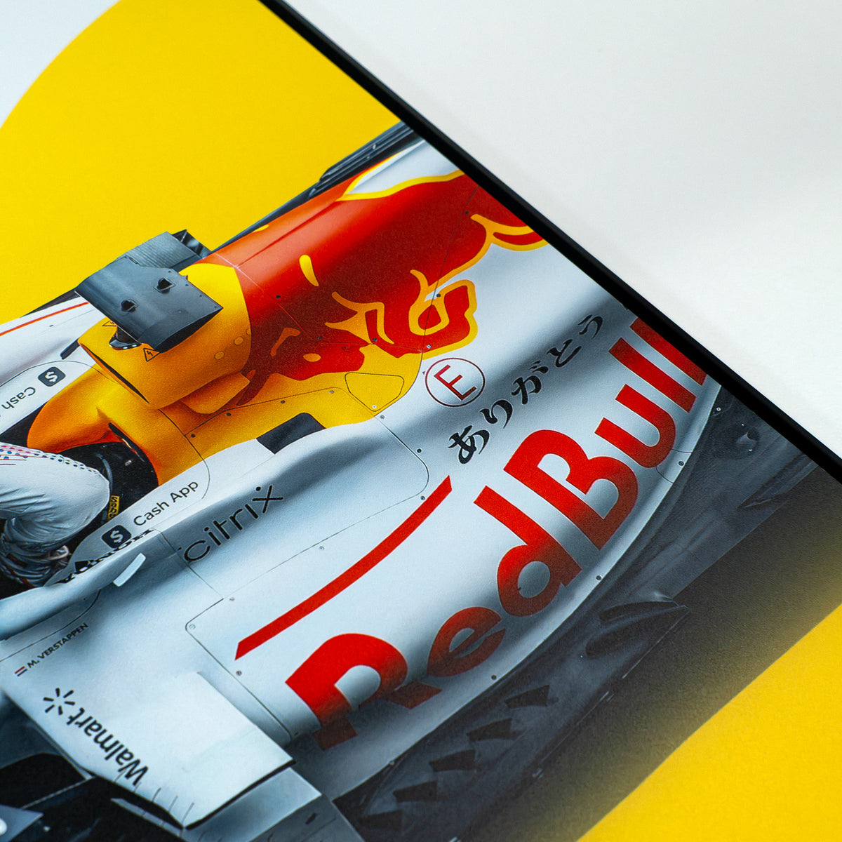 Oracle Red Bull Racing | 2021 The White Bull Honda Livery Turkish Grand Prix | Metal Print