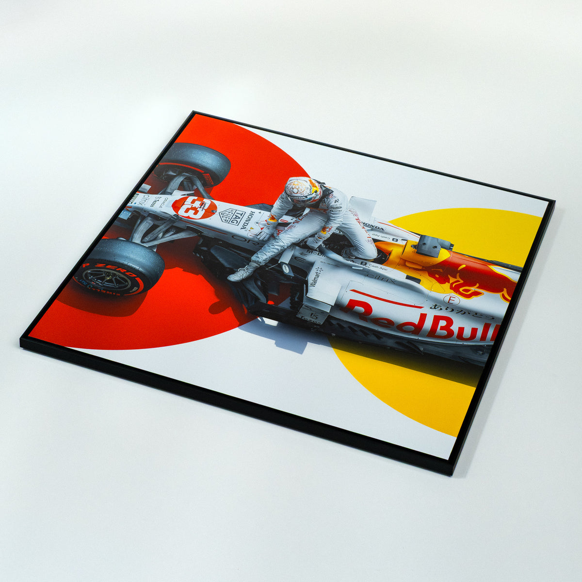 Oracle Red Bull Racing | 2021 The White Bull Honda Livery Turkish Grand Prix | Metal Print
