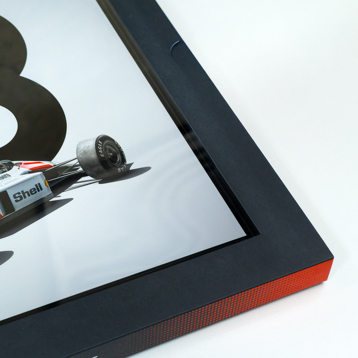 McLaren MP4/4 | 1988 Ayrton Senna 88 San Marino GP | Metal Print