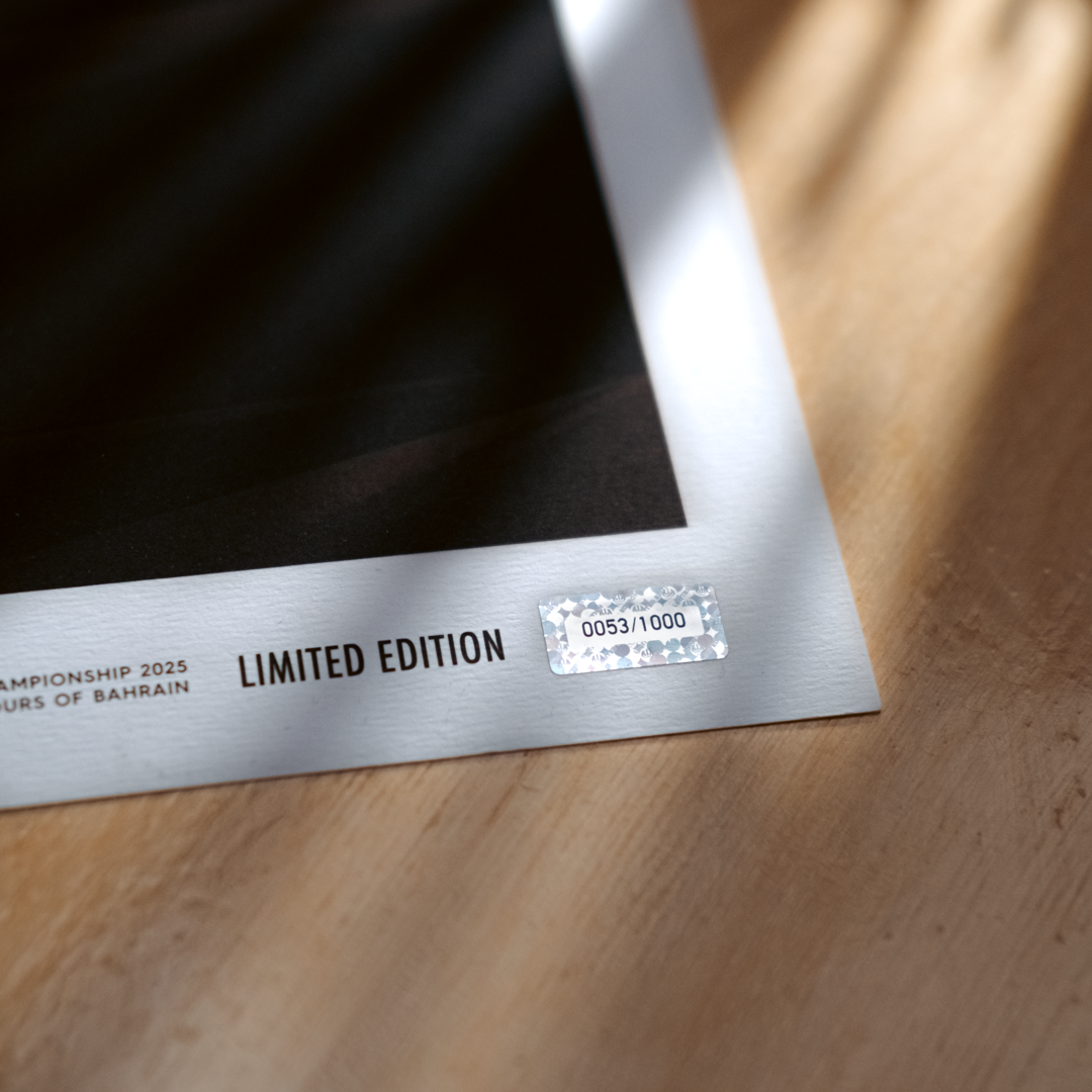 FIA WEC 2025 | 8 Hours of Bahrain | Official Event Poster