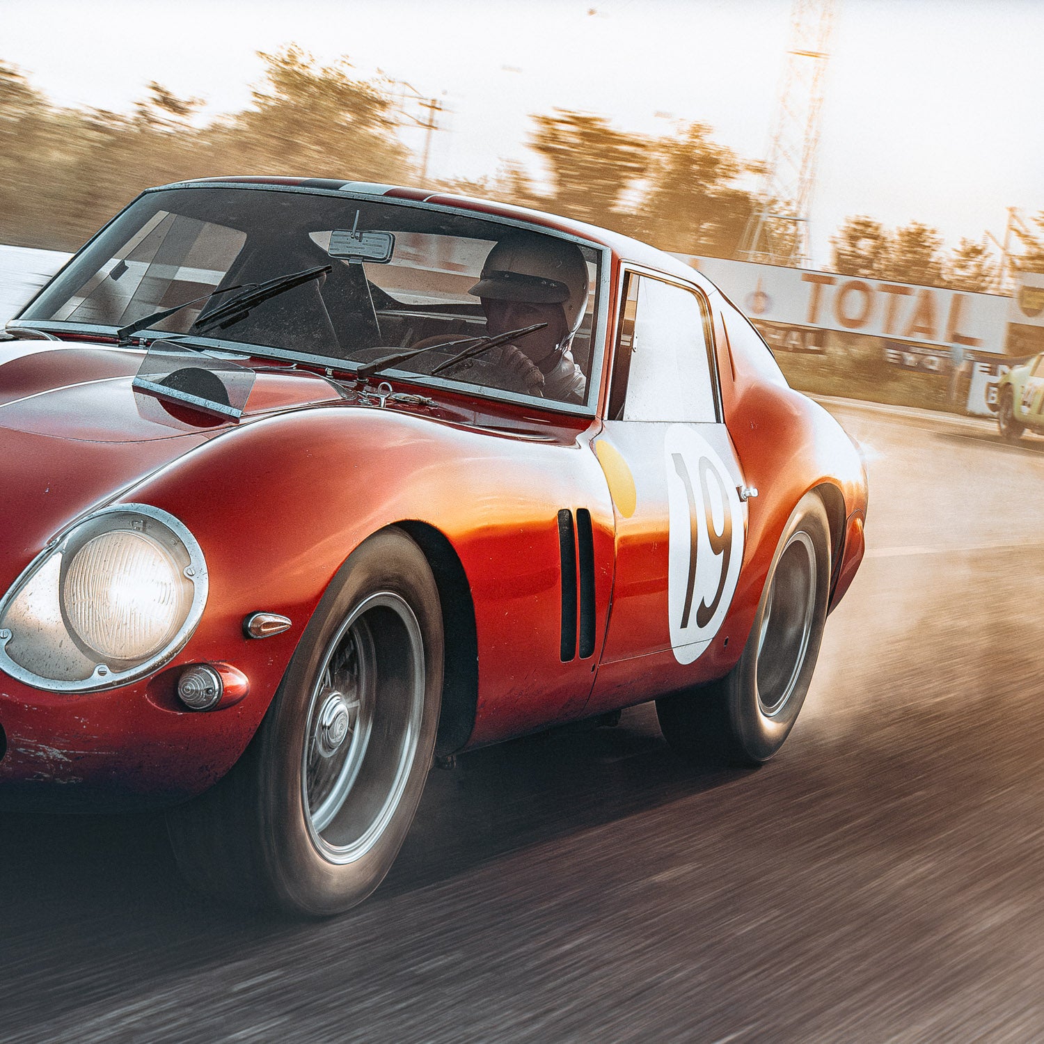 Not Sterling Without Stirling | 1962 Ferrari 250 GTO Jean Guichet | Metal Print