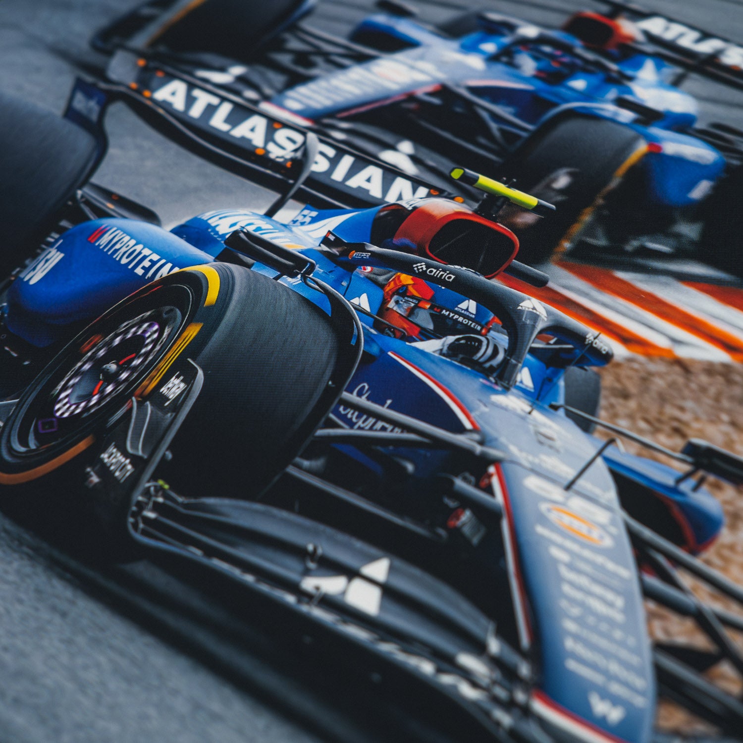 Atlassian Williams Racing | FW47 2025 | 1000-Piece Puzzle