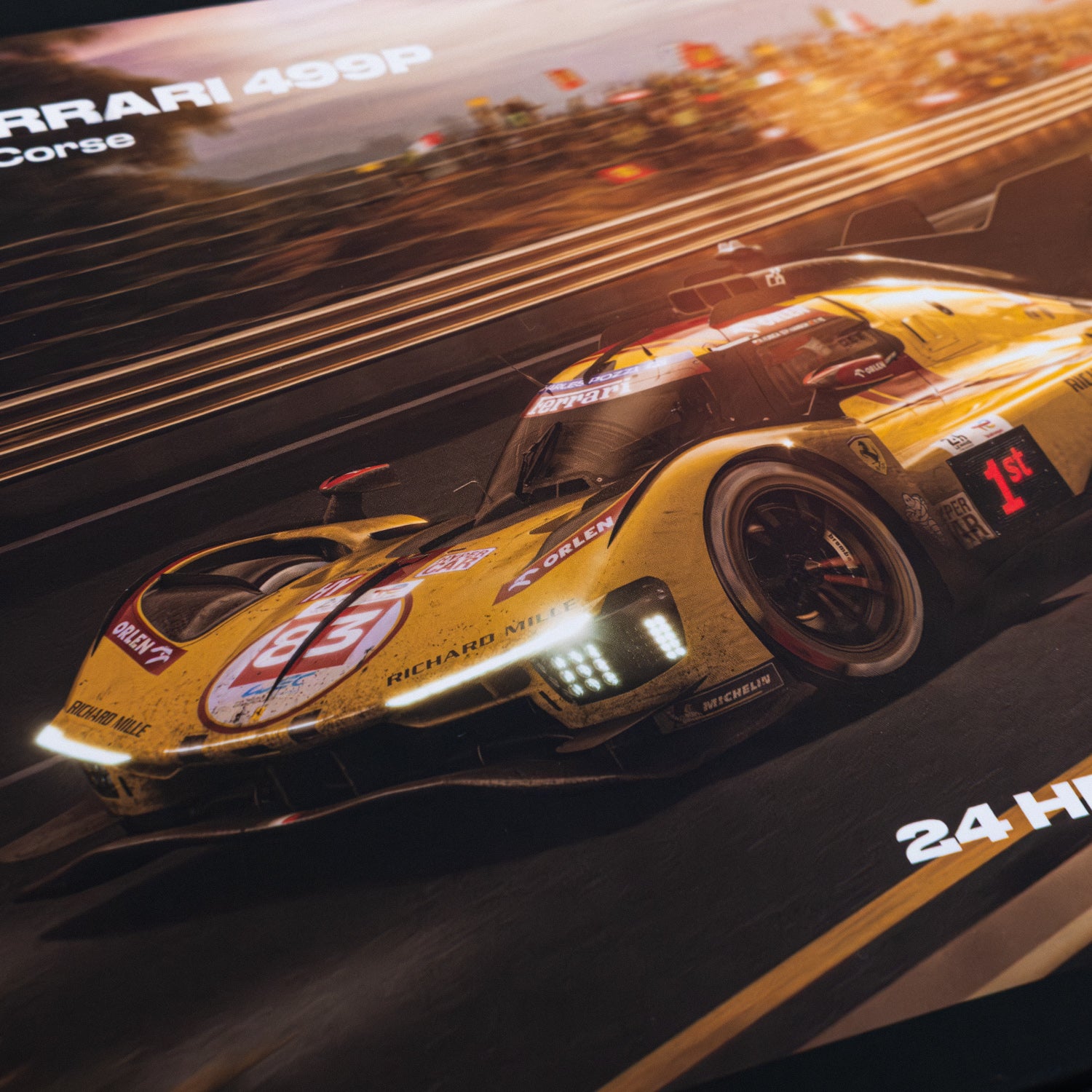 Ferrari 499P AF Corse | 24 Heures du Mans 2025 Winner | 1000pcs Puzzle