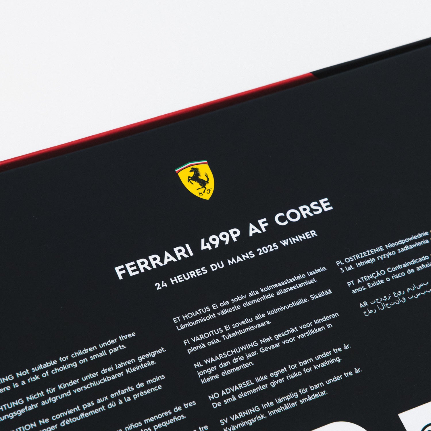Ferrari 499P AF Corse | 24 Heures du Mans 2025 Winner | 1000pcs