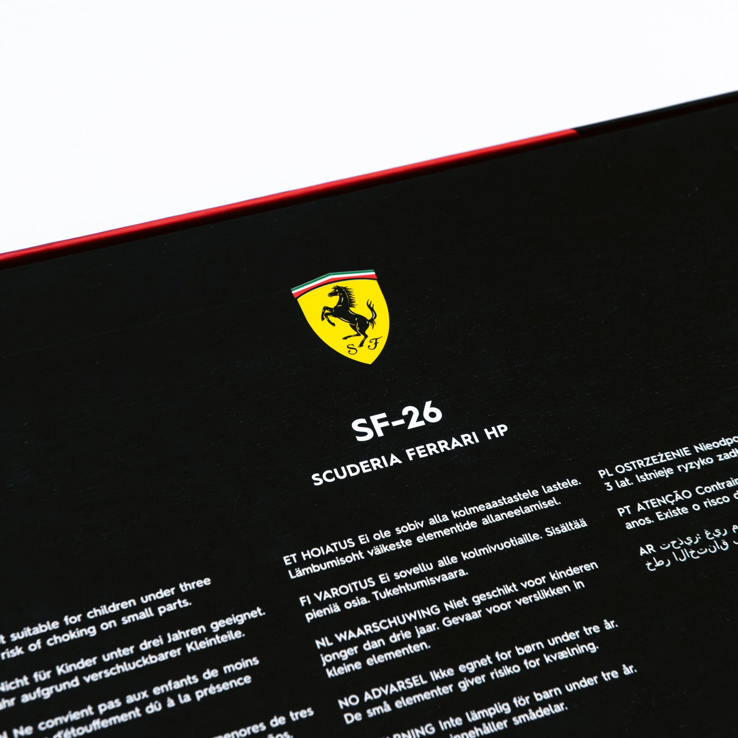 Scuderia Ferrari HP SF-26 | Season 2026| 1000pcs Puzzle | Automobilist