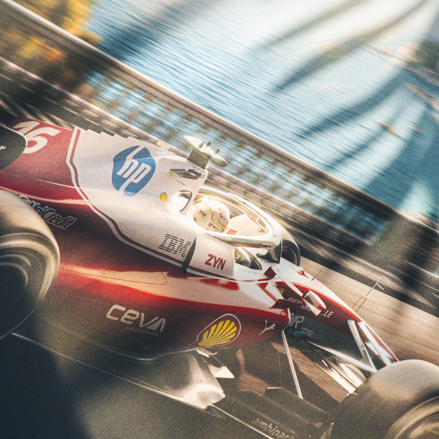 Scuderia Ferrari HP | Charles Leclerc | Monaco 2026 | Official Poster